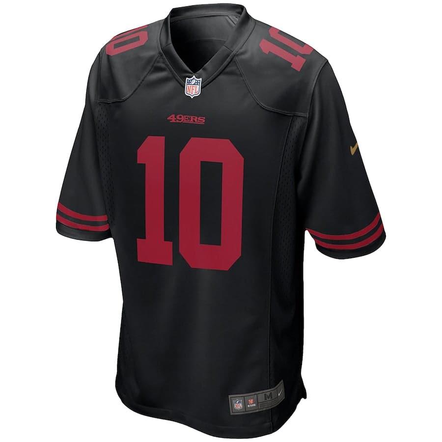 Jimmy Garoppolo San Francisco 49ers Nike NFL Game Jersey Black US Sports HQ