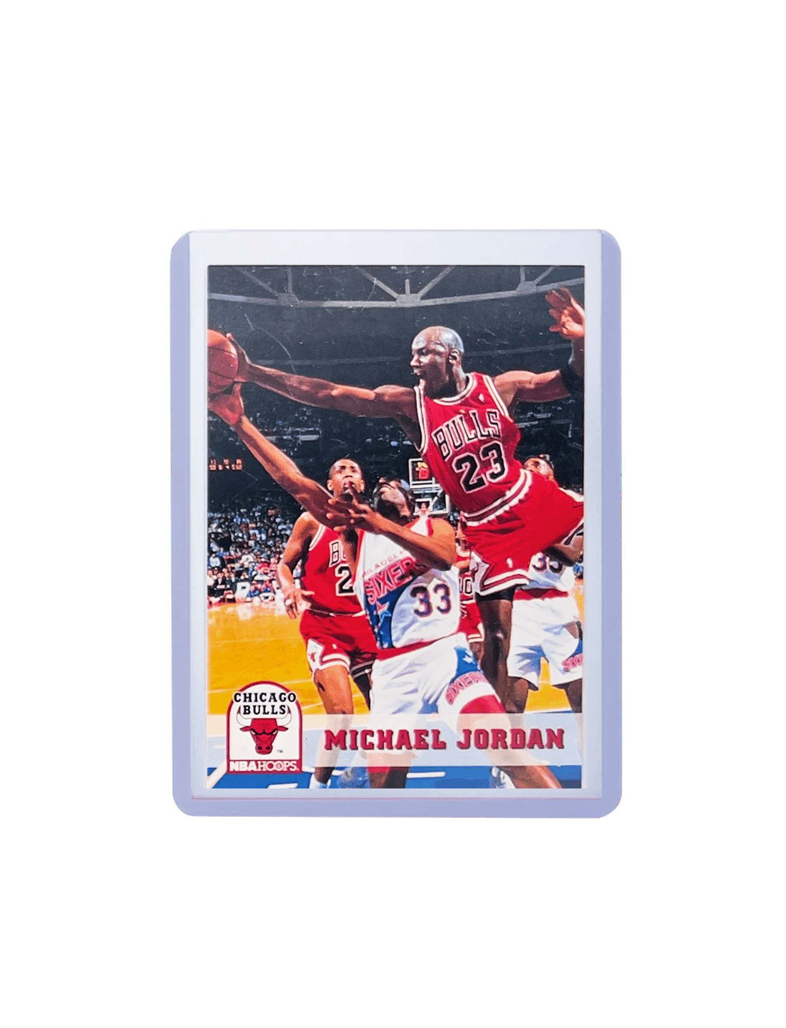 Michael Jordan Chicago Bulls NBA Hoops 93 Base Card