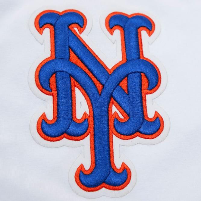 New York Mets Pro Standard MLB Classic Chenille T-Shirt - White