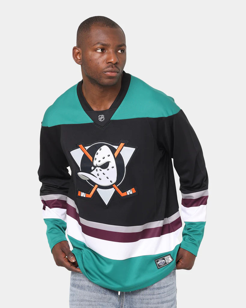 Anaheim Mighty Ducks Majestic NHL Fan Replica Jersey - Black