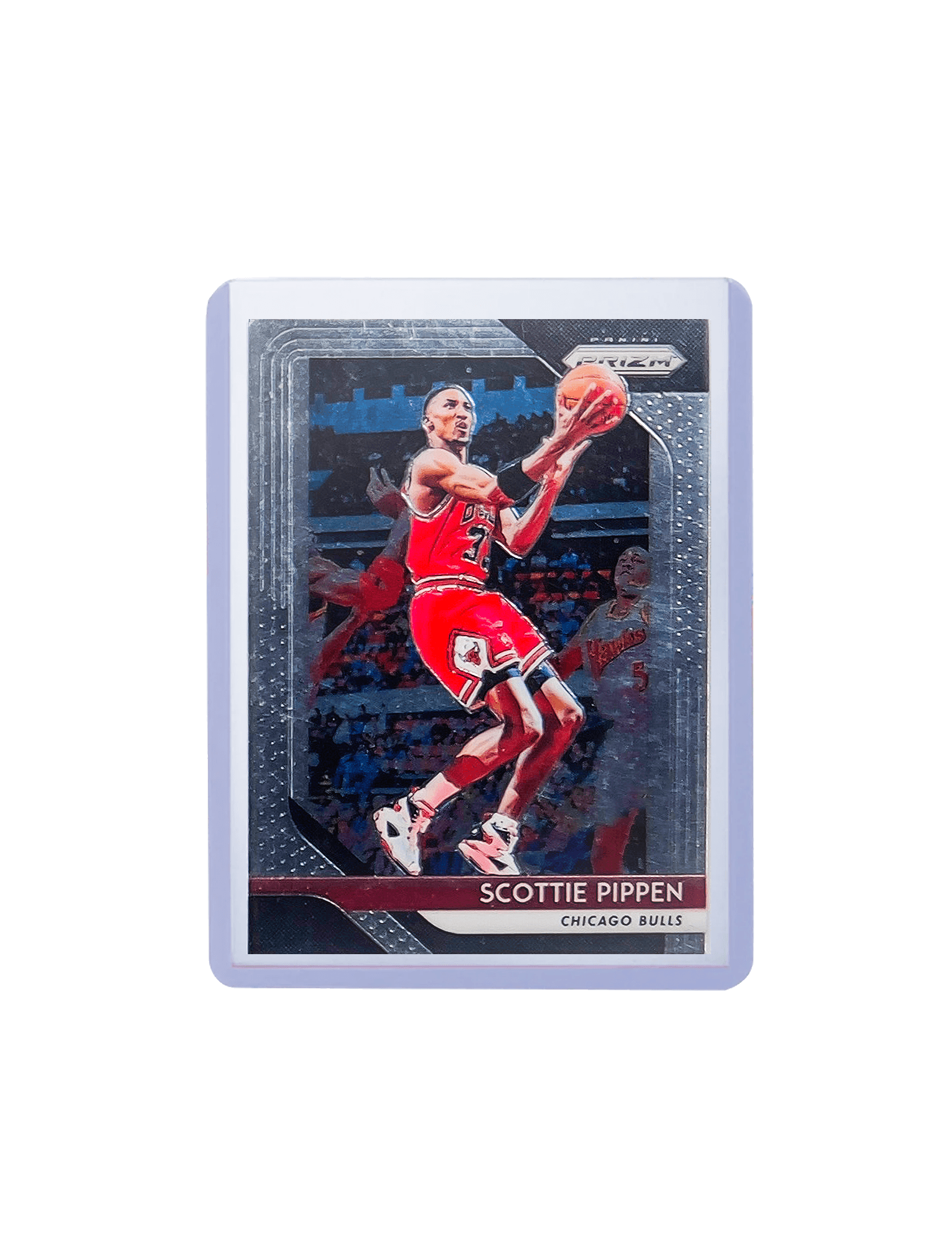 Scottie Pippen Chicago Bulls Panini NBA 18-19 Prizm 65 Base Card