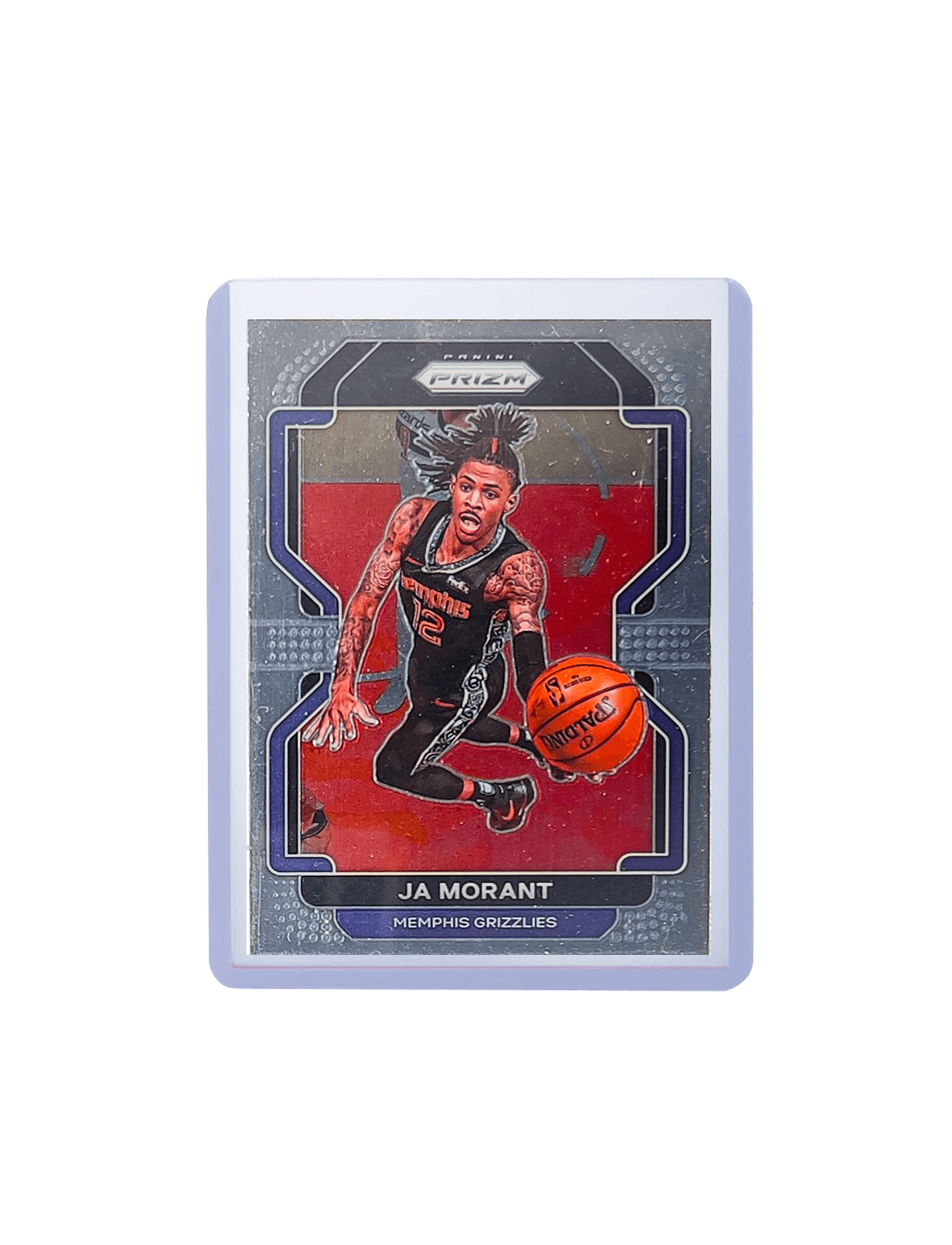 Ja Morant Memphis Grizzlies Panini NBA 21-22 Prizm 194 Base Card