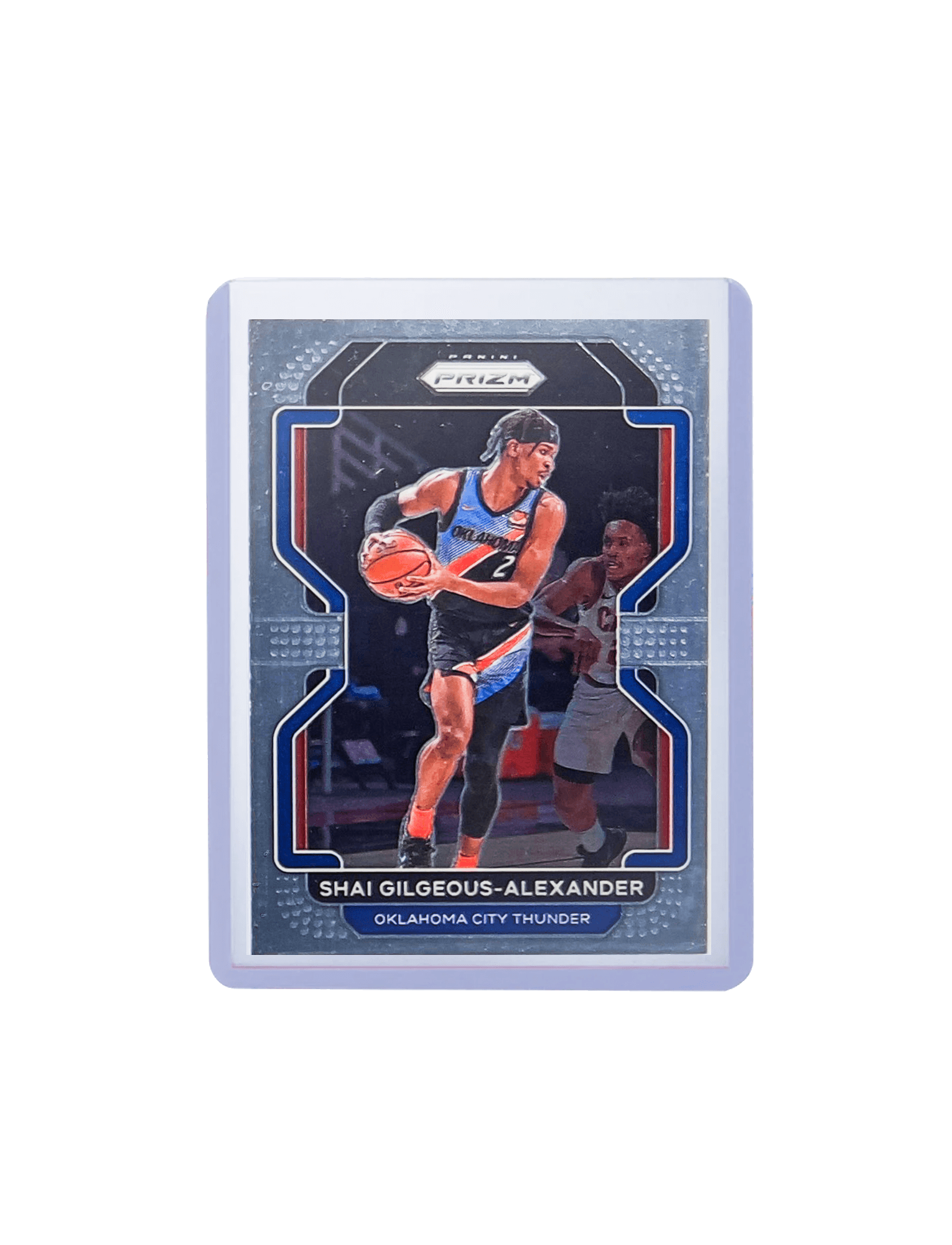 Shai Gilgeous-Alexander Oklahoma City Thunder Panini NBA 21-22 Prizm 238 Base Card