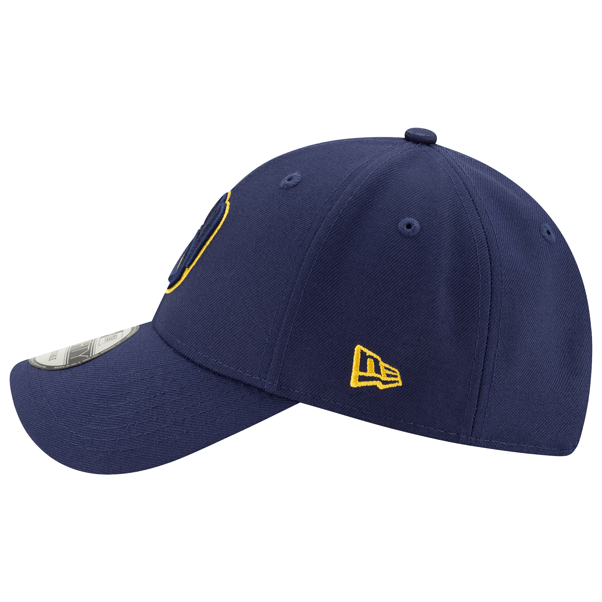 Milwaukee Brewers New Era MLB Team 9FORTY Snapback Hat - Navy