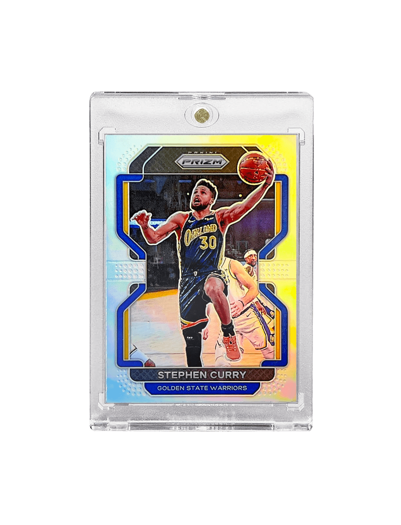 Steph Curry Golden State Warriors Panini NBA 21-22 Prizm Silver 154 Card