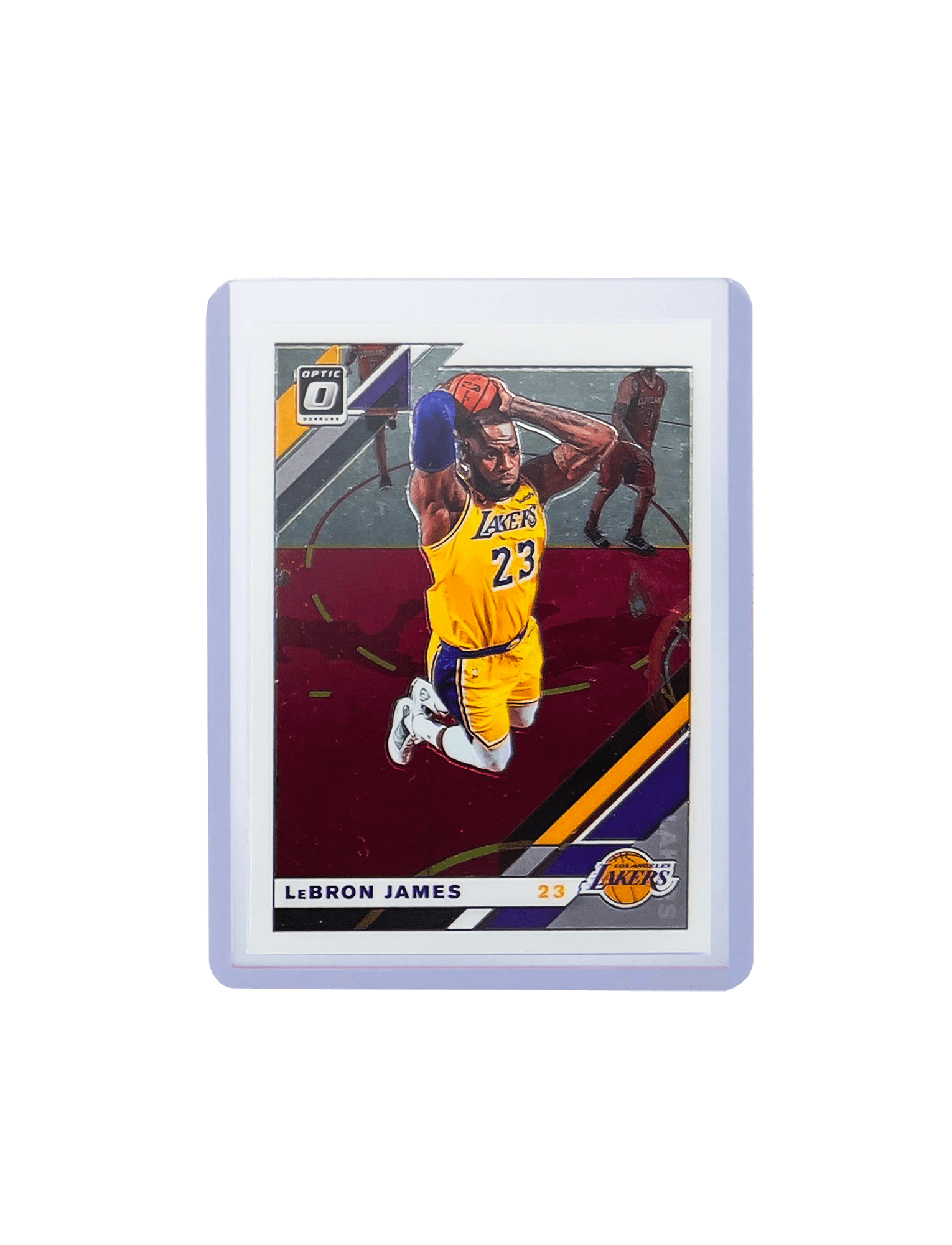 LeBron James Los Angeles Lakers Panini NBA 19-20 Optic 60 Base Card