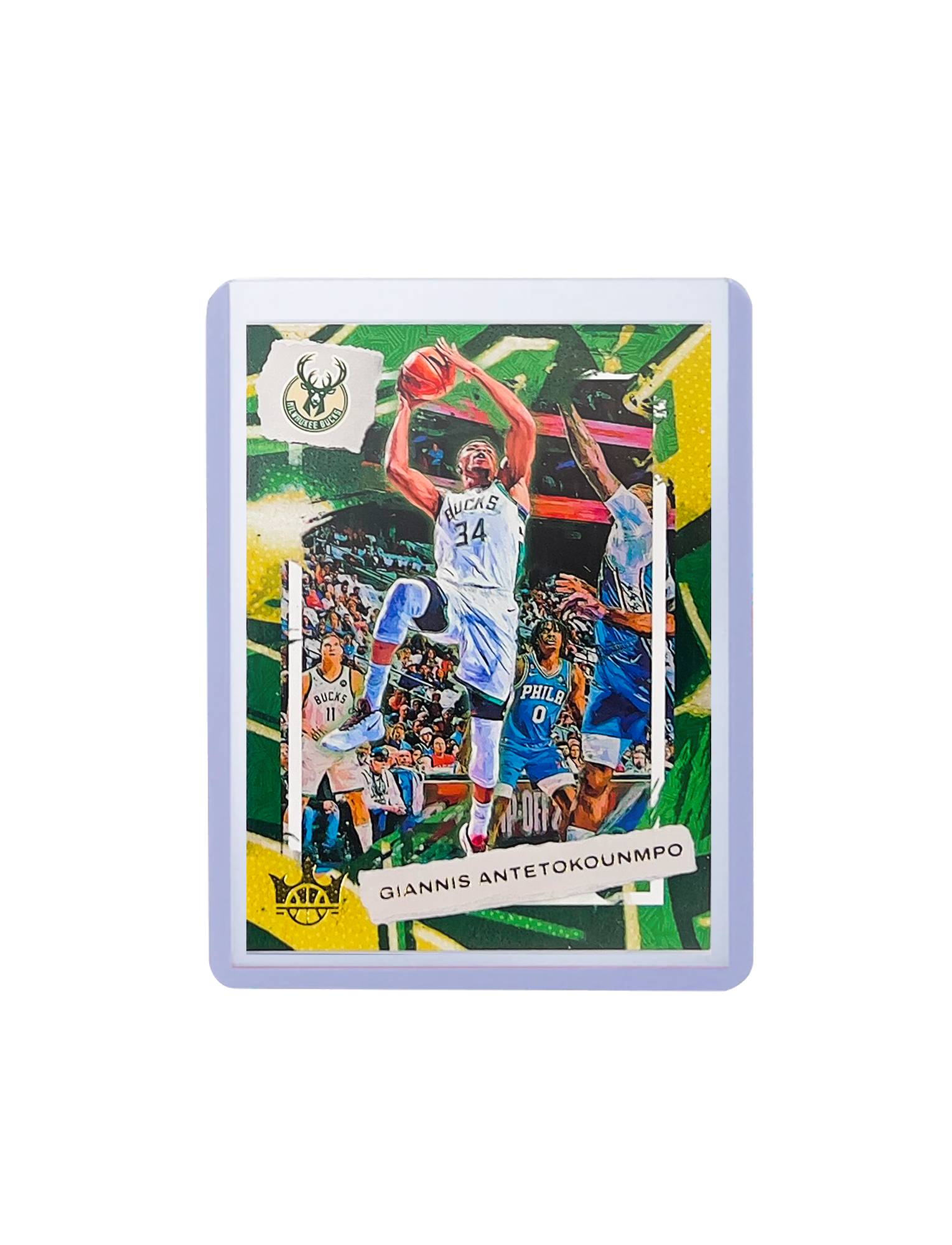 Giannis Antetokounmpo Milwaukee Bucks Panini NBA 22-23 Court Kings 17 Card