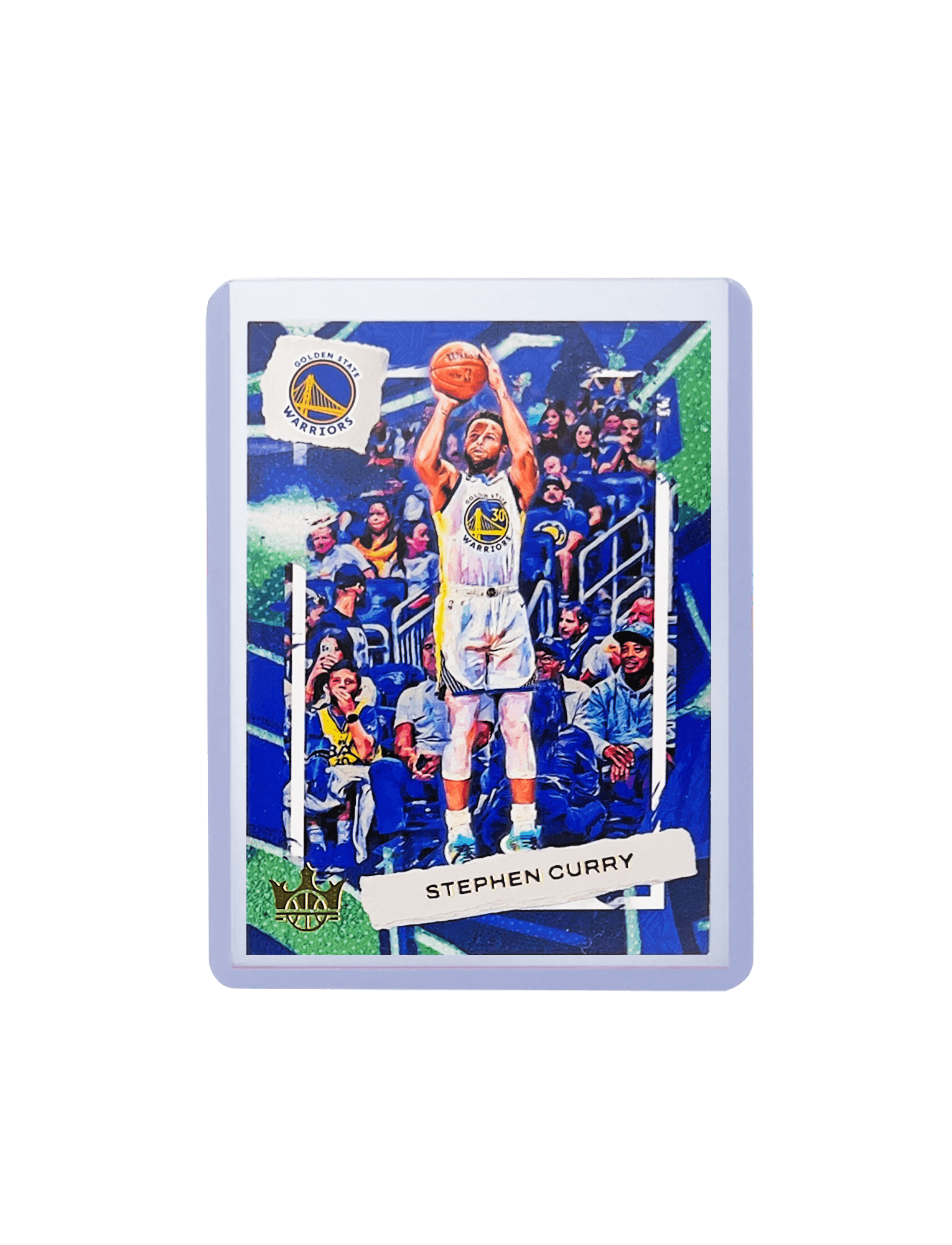 Steph Curry Golden State Warriors Panini NBA 22-23 Court Kings 42 Card