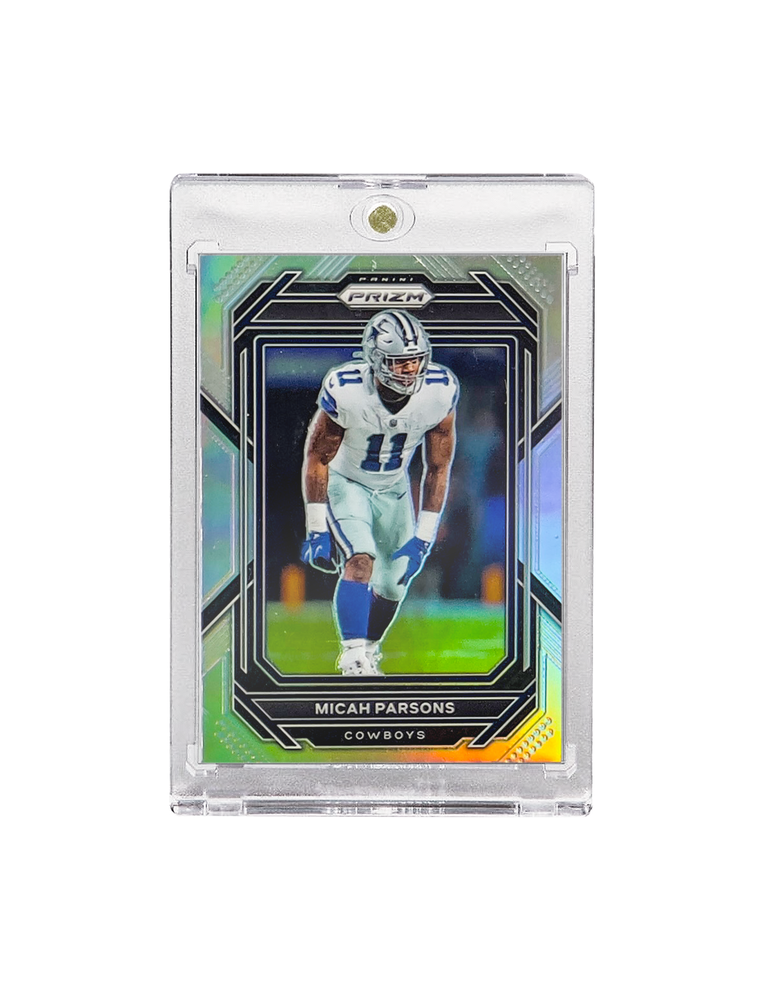 Micah Parsons Dallas Cowboys Panini NFL Prizm 22 Silver 82 Card