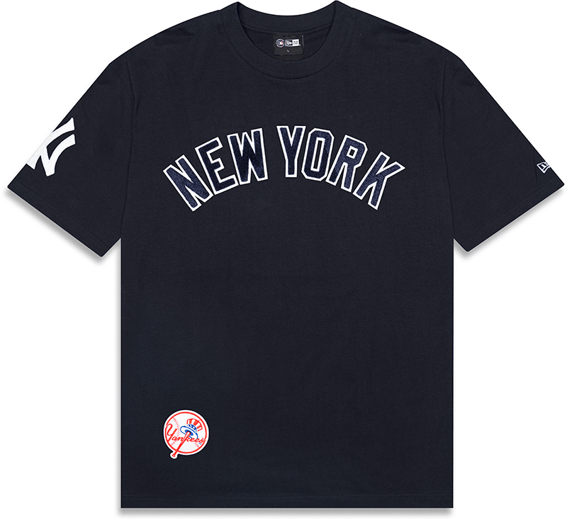 New York Yankees New Era MLB Higher Grade Oversized T-Shirt - Navy