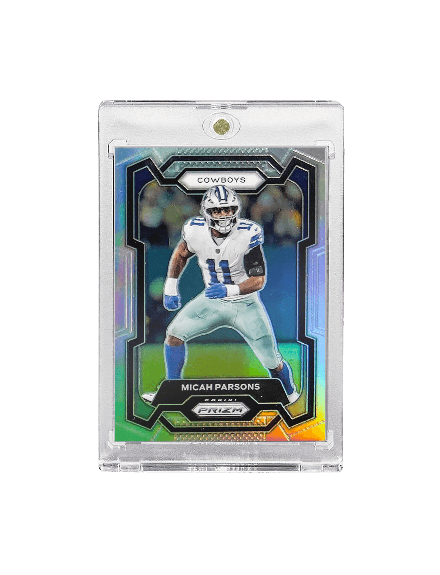 Micah Parsons Dallas Cowboys Panini NFL Prizm 23 Silver Card