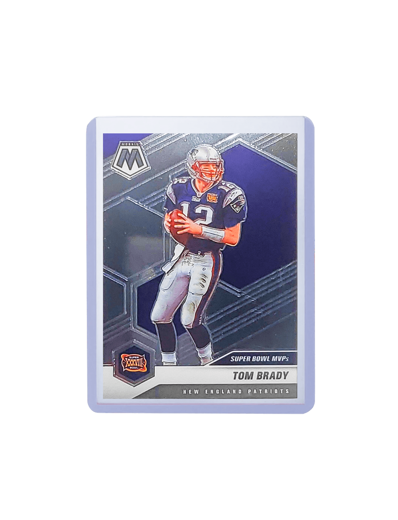 Tom Brady New England Patriots Panini NFL 2021 Mosaic SB MVP 282 Card