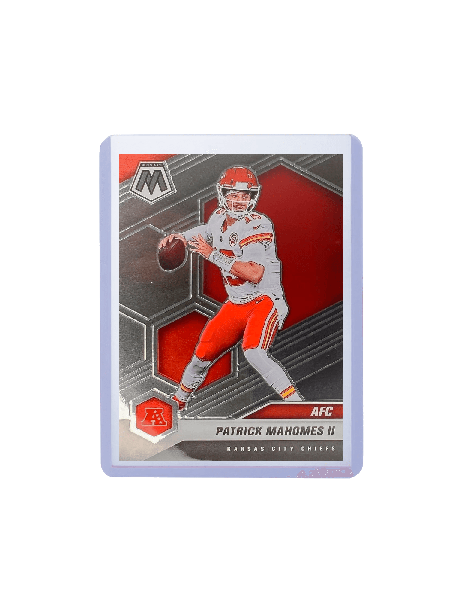 Patrick Mahomes Kansas City Chiefs Panini NFL 2021 Mosaic Base 221 Card