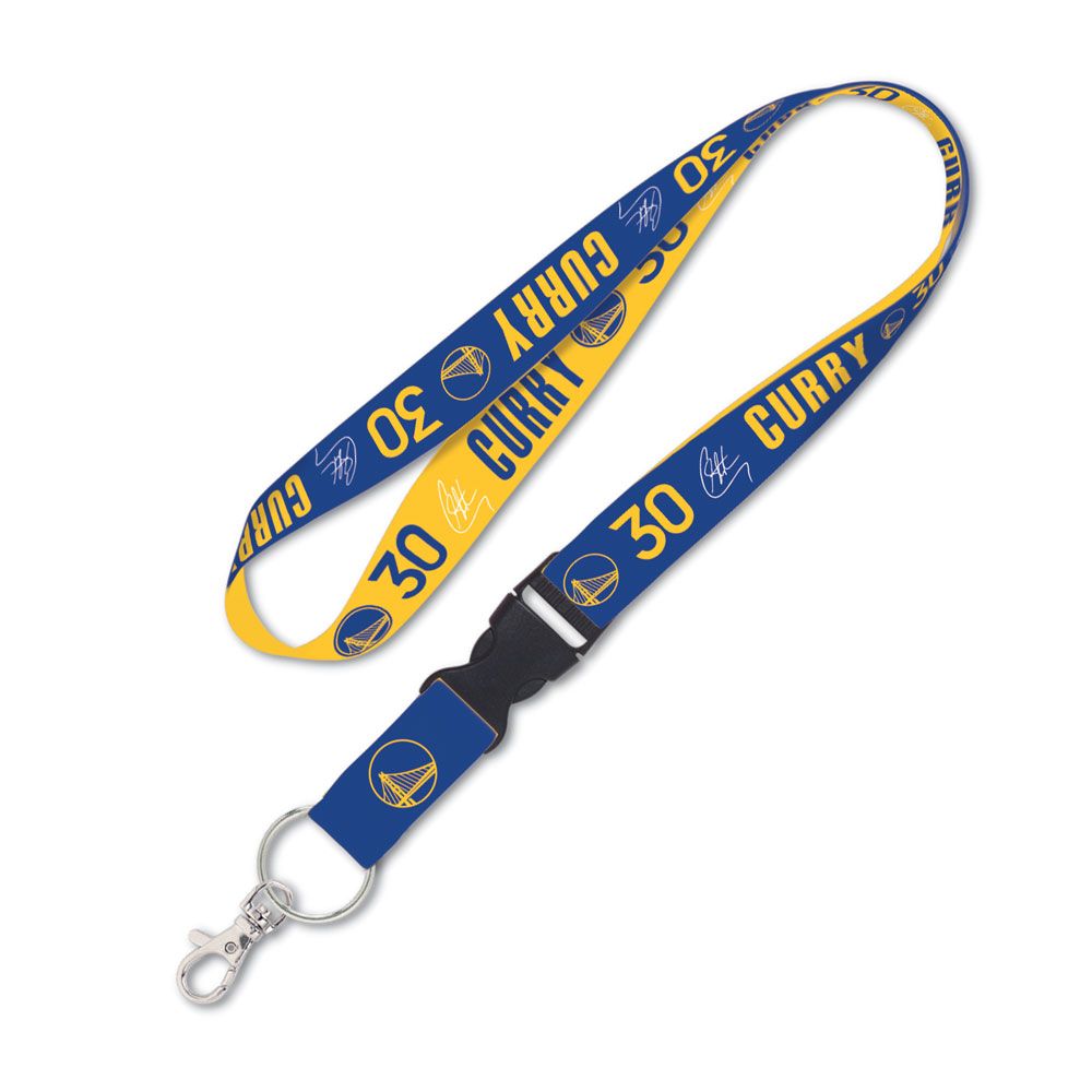 Steph Curry Golden State Warriors Wincraft NBA Lanyard w/Detachable Buckle