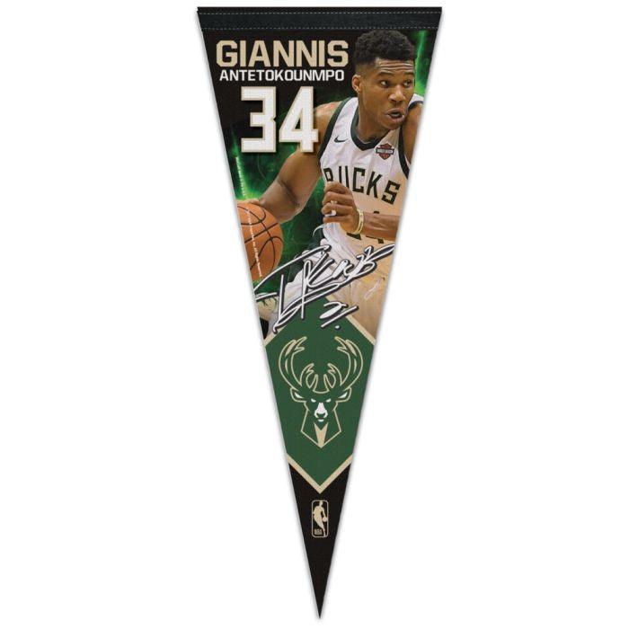 Giannis Antetokounmpo Milwaukee Bucks Wincraft NBA 12" x 30" Pennant