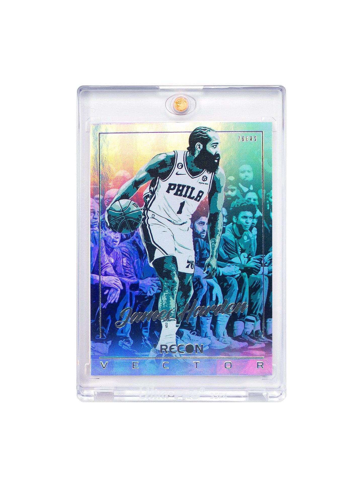 James Harden Philadelphia 76ers Panini NBA Recon 22-23 Vector Card