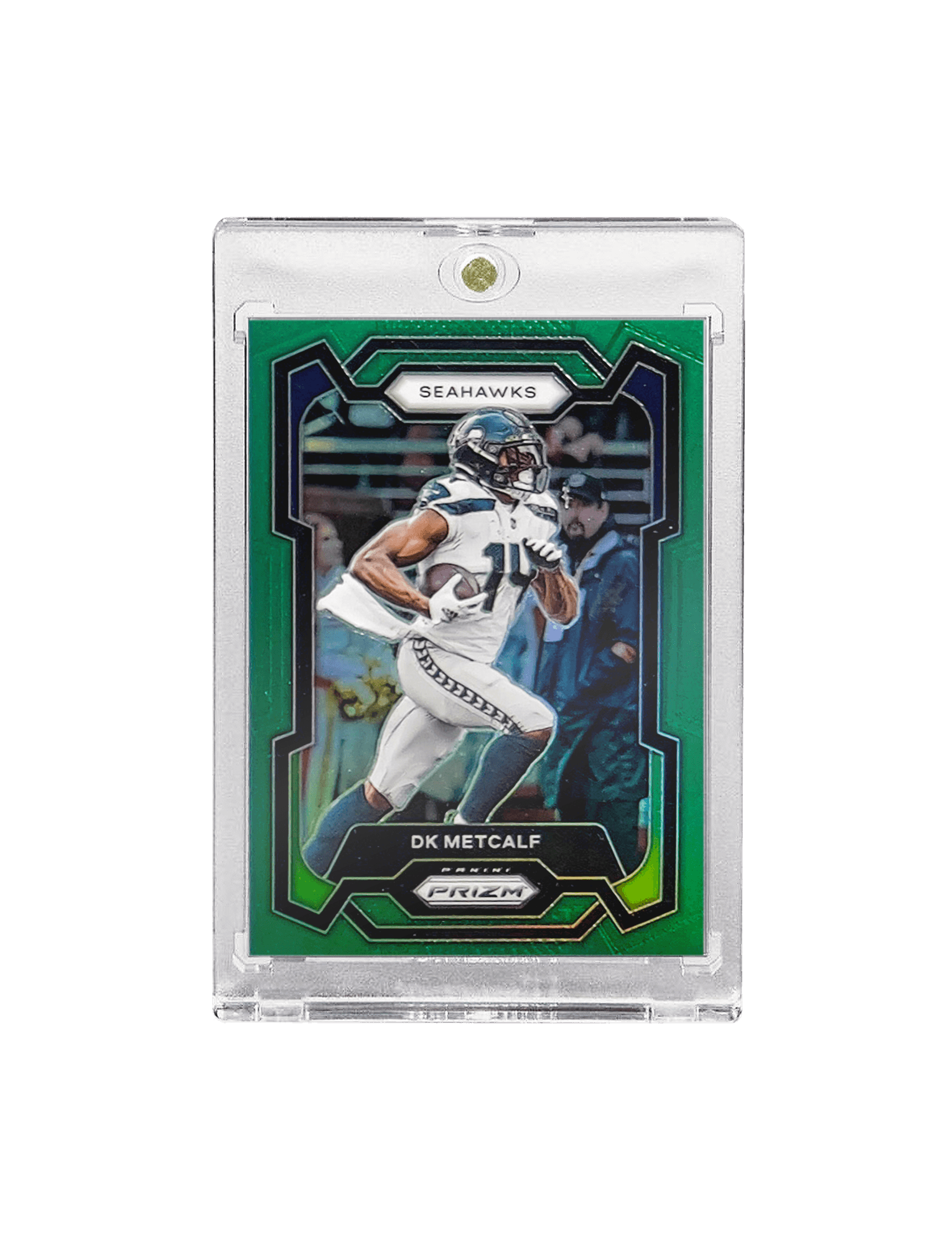 DK Metcalf Seattle Seahawks Panini NFL Prizm 23 Green 257 Card