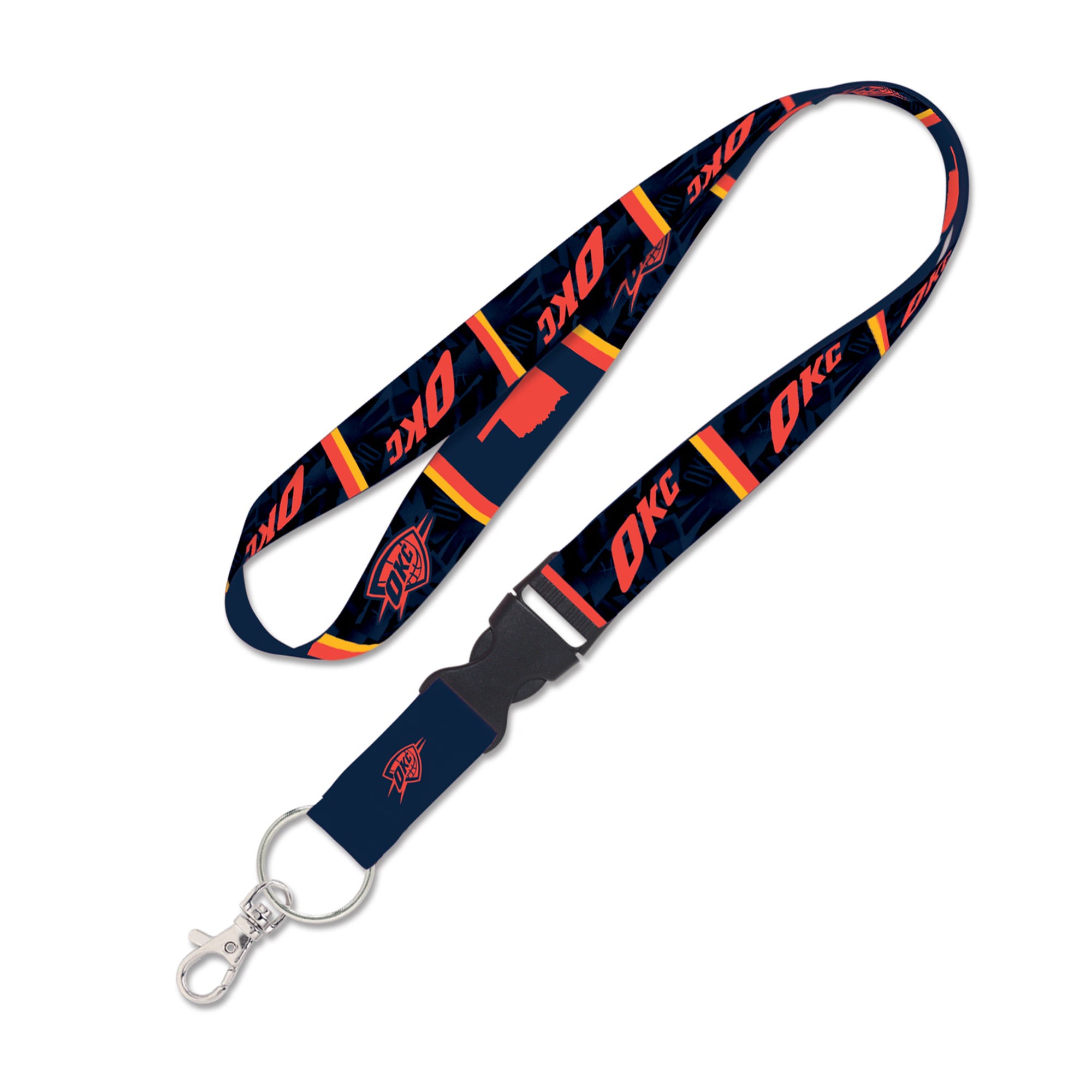 Oklahoma City Thunder Wincraft NBA City Edition Detachable Key Lanyard