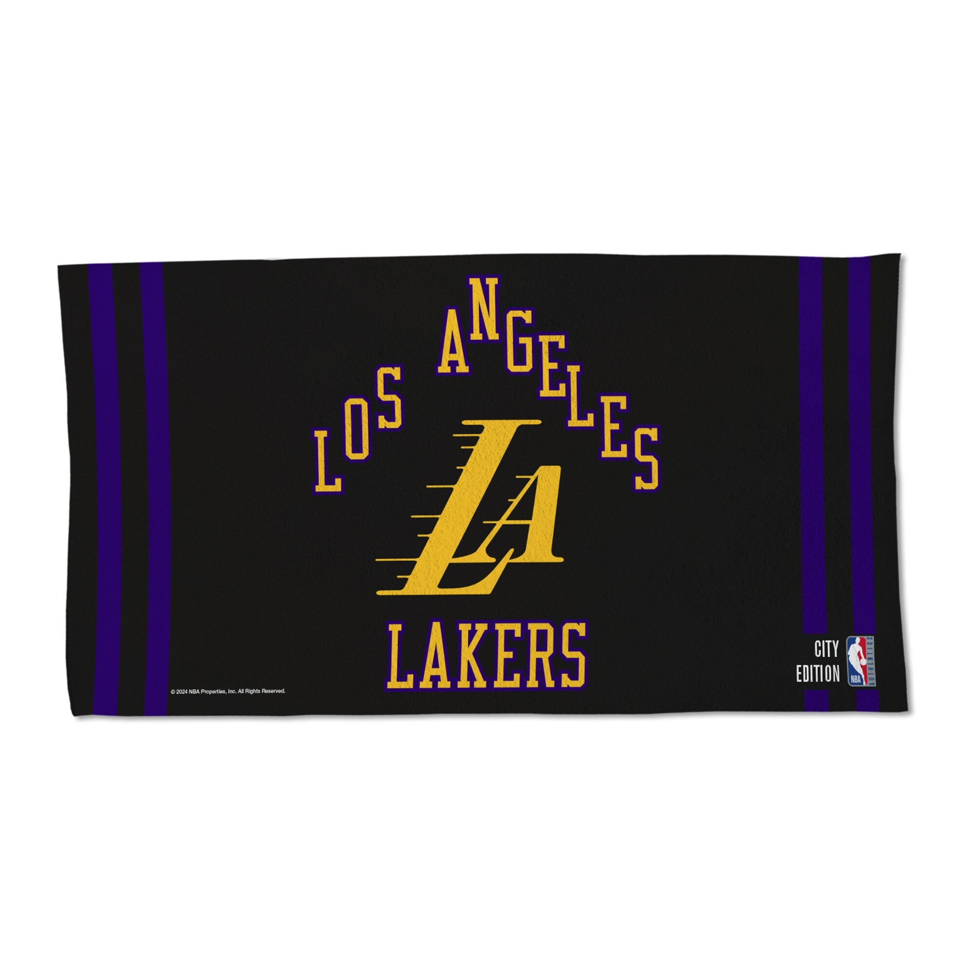 Los Angeles Lakers Wincraft NBA City Edition Locker Room Towel