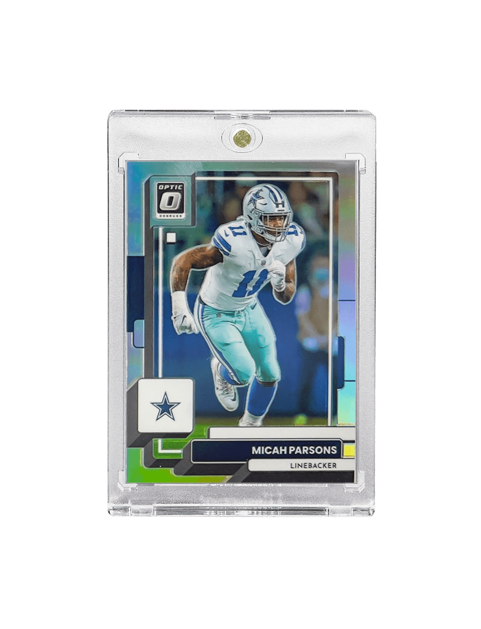 Micah Parsons Dallas Cowboys Panini NFL Optic 22 Silver Holo 56 Card