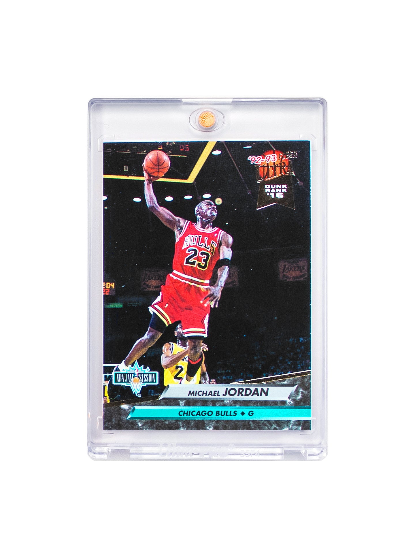 Michael Jordan Chicago Bulls NBA 92-93 Jam Session 216 Card