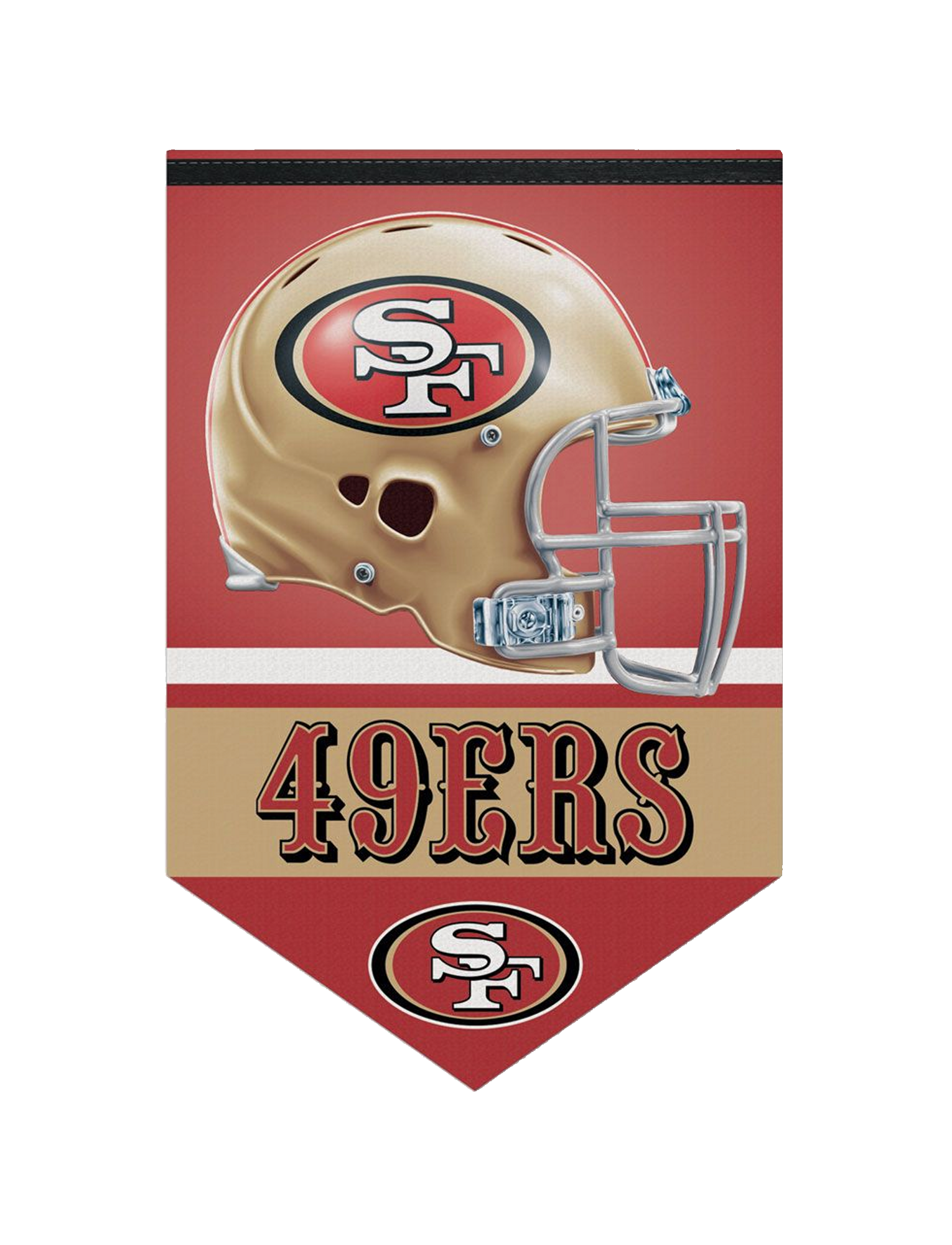 San Francisco 49ers Wincraft NFL 17" x 26" Premium Felt Banner