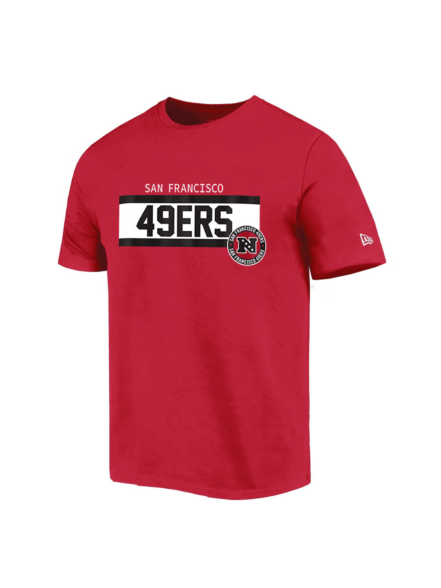 San Francisco 49ers New Era NFL 24 Sideline T-Shirt - Red