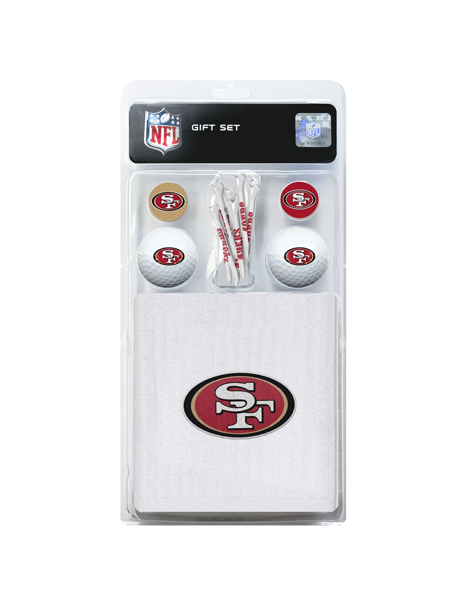 San Francisco 49ers Wincraft NFL 11 Piece Golf Gift Set