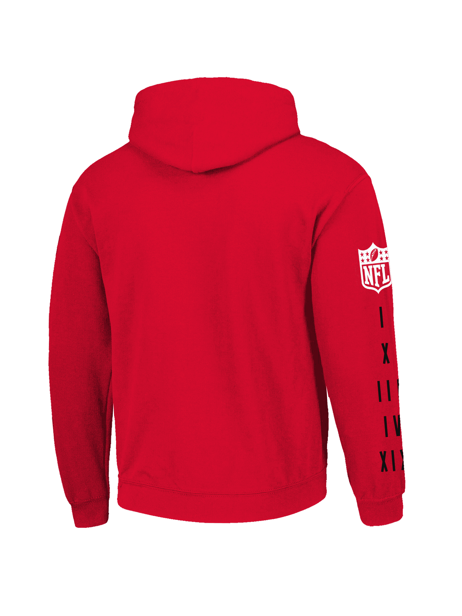 San Francisco 49ers New Era NFL Patched Oversized Hoodie Jumper - Red