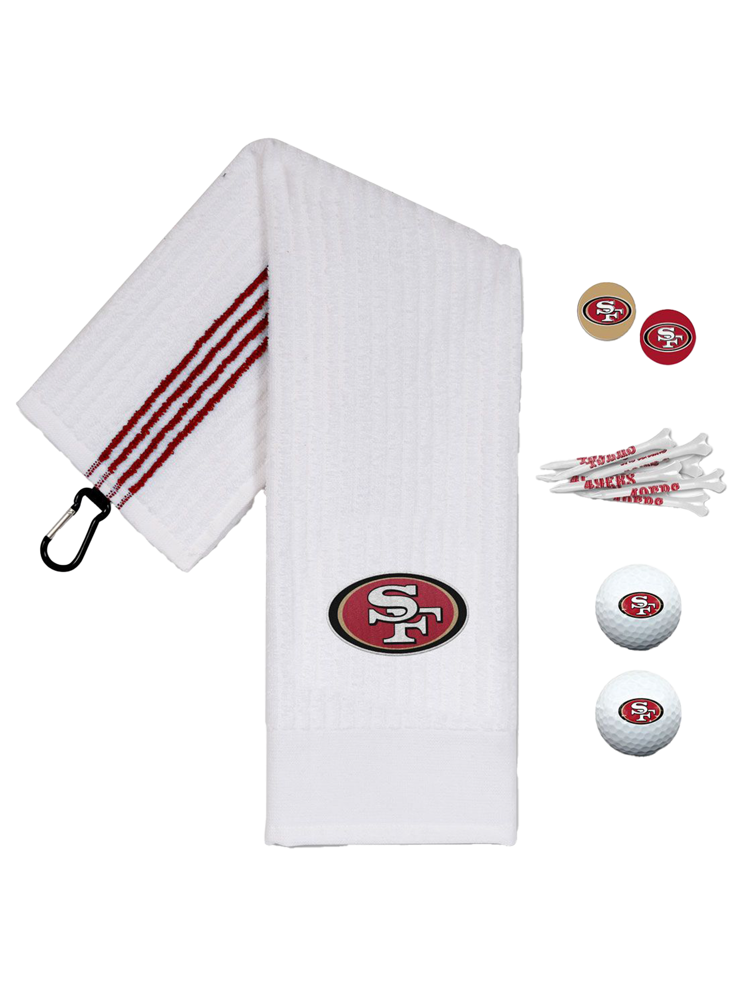 San Francisco 49ers Wincraft NFL 11 Piece Golf Gift Set