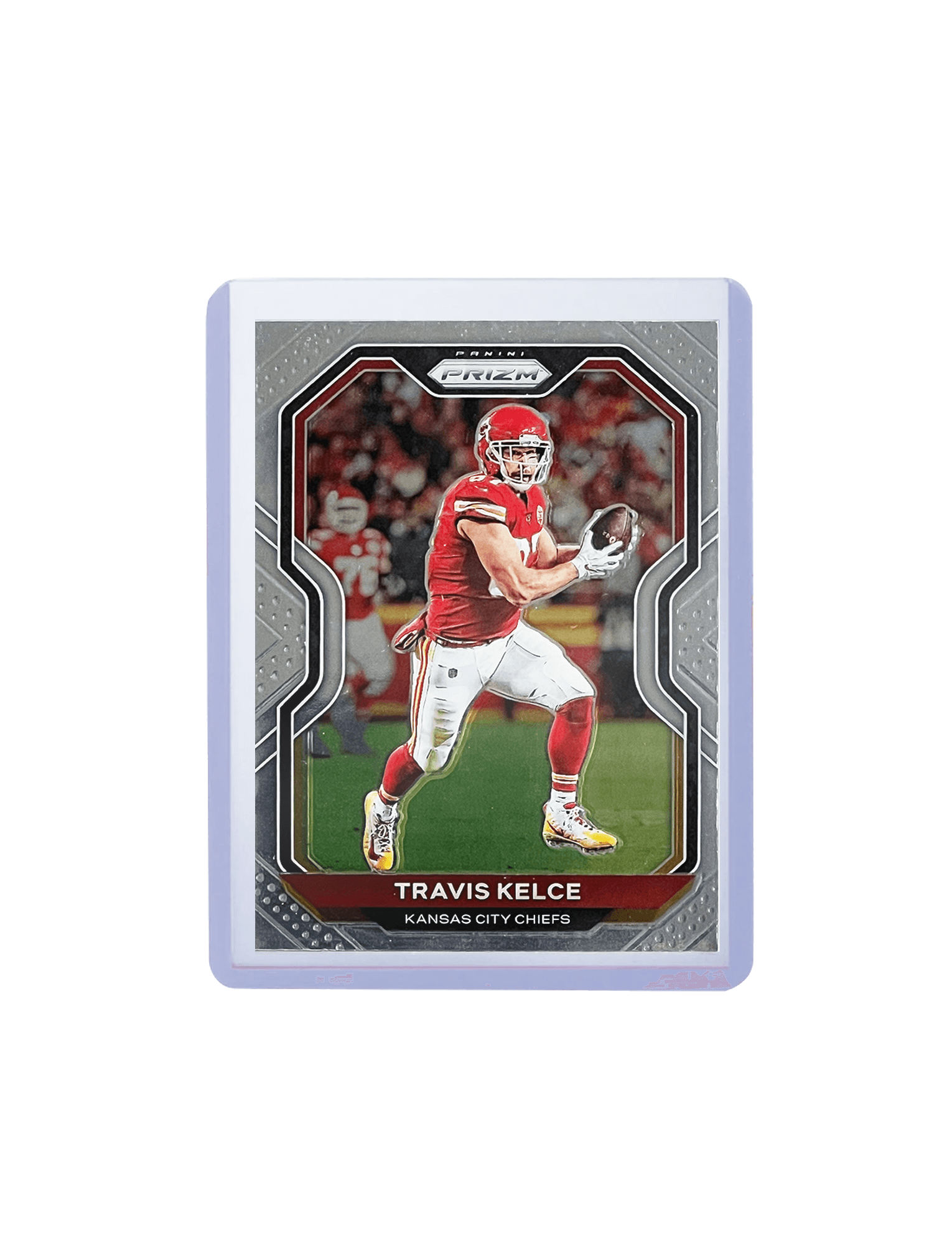 Travis Kelce Kansas City Chiefs Panini NFL 2020 Prizm Base 122 Card