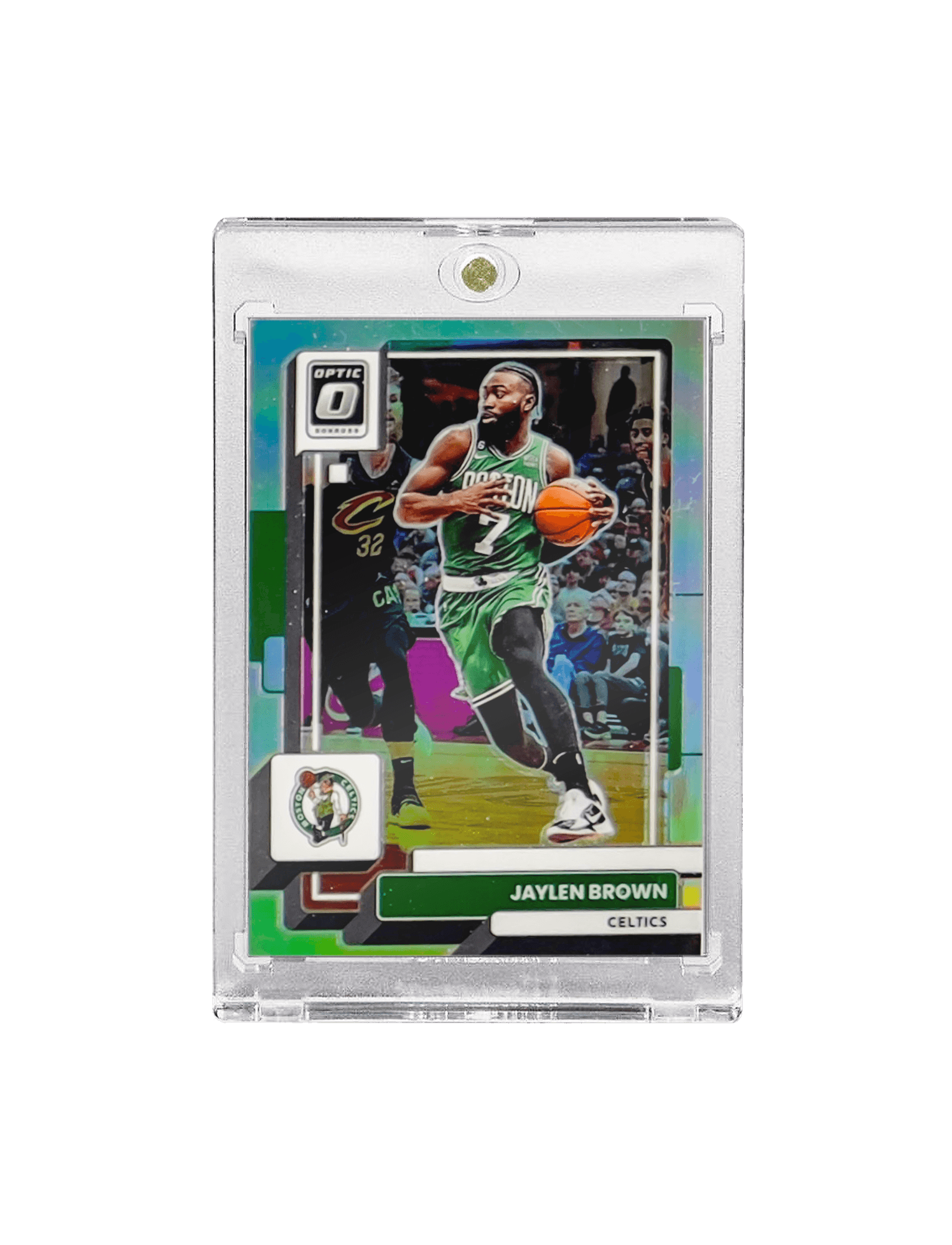 Jaylen Brown Boston Celtics Panini NBA Optic 22-23 Holo Silver 32 Card