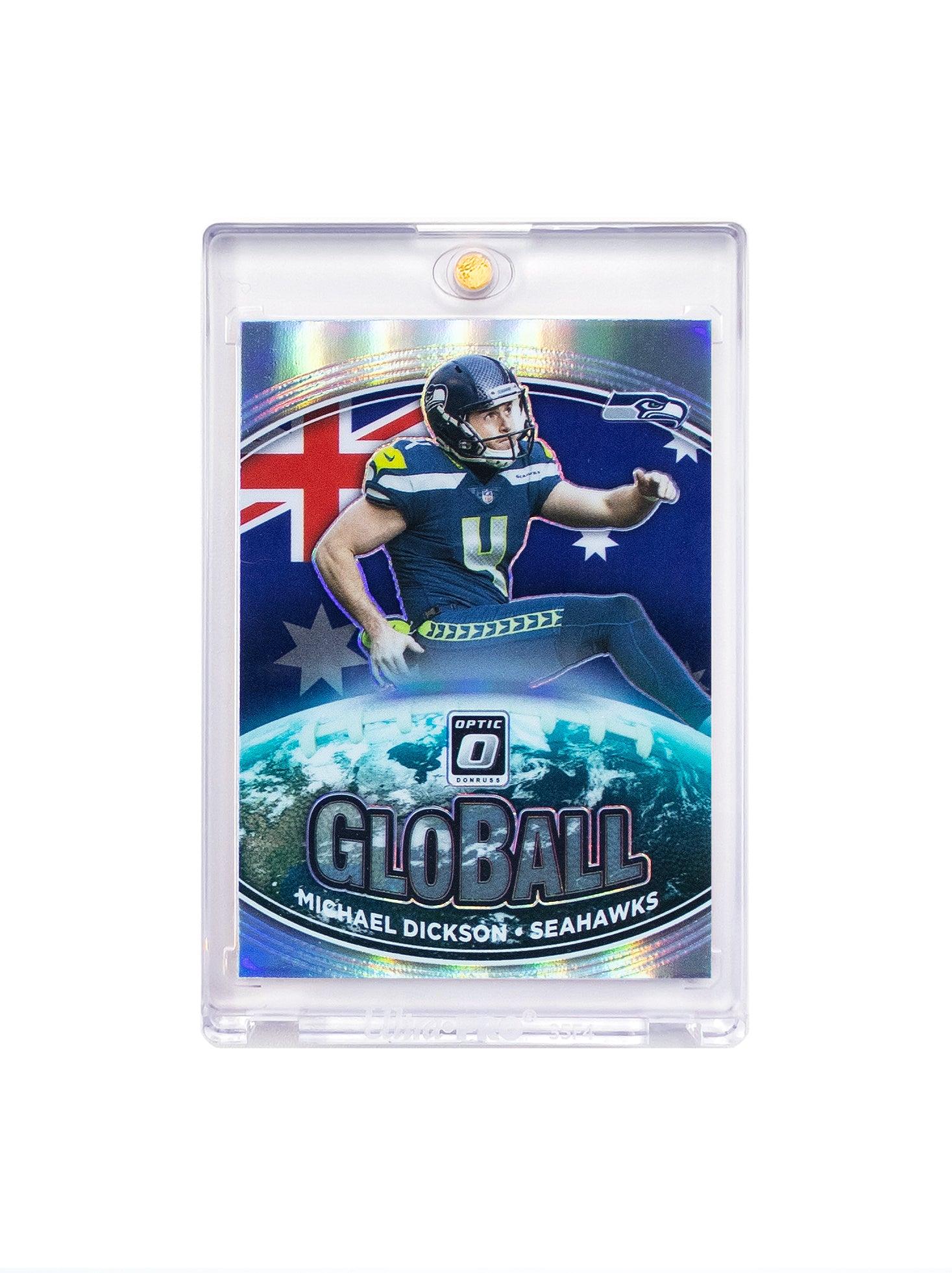 Michael Dickson Seattle Seahawks Panini NFL Optic 21 Silver Global Card