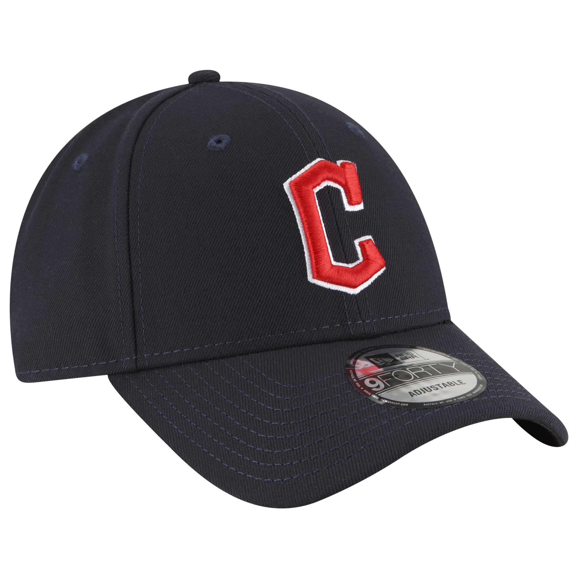 Cleveland Guardians New Era MLB Team 9FORTY Snapback Hat - Navy