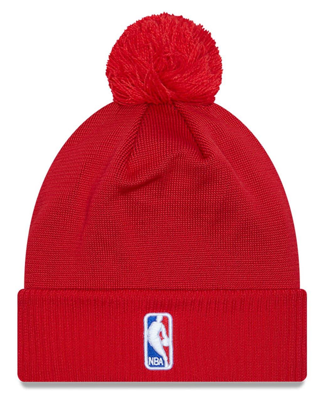 Chicago Bulls New Era NBA 23 Draft Knit Beanie - Red