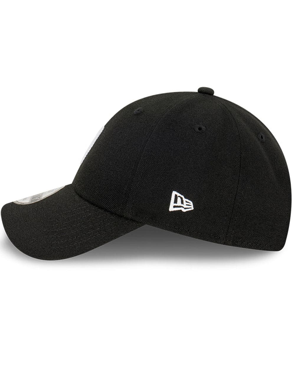 NBA Logoman New Era League Mini Logo 9FORTY Snapback Hat - Black