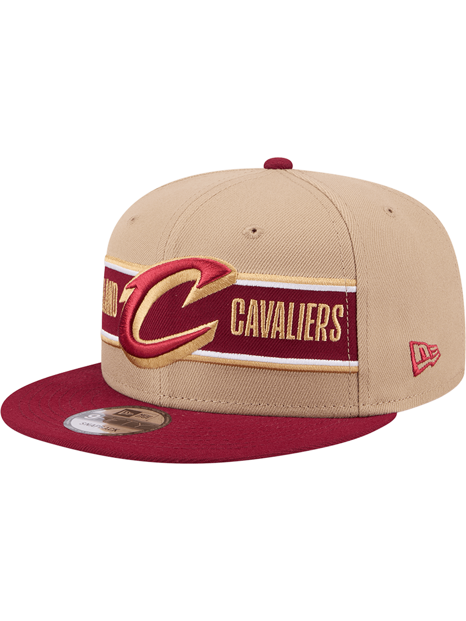 Cleveland Cavaliers New Era NBA 24 Draft 9FIFTY Snapback Hat - Tan