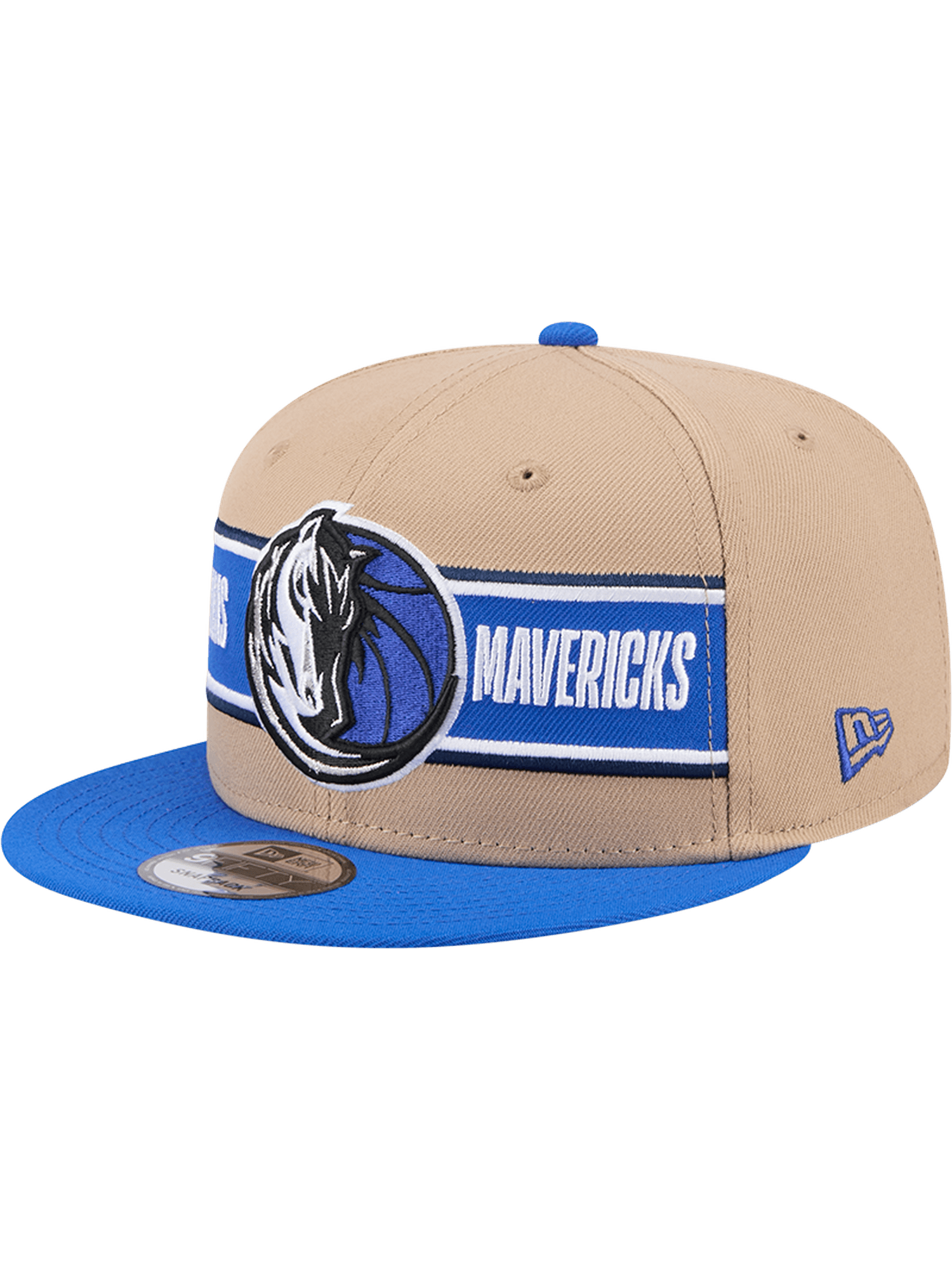 Dallas Mavericks New Era NBA 24 Draft 9FIFTY Snapback Hat - Tan