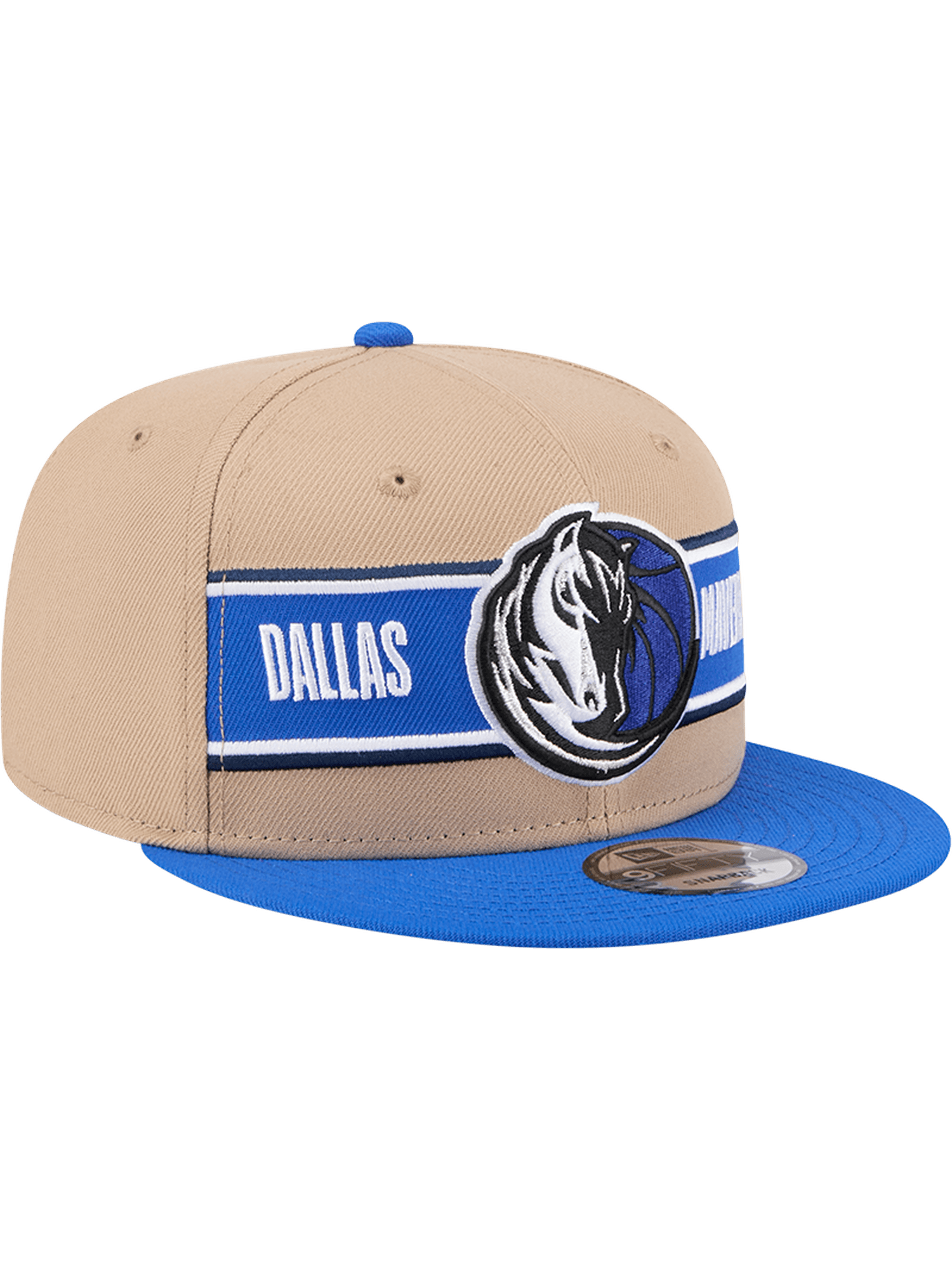 Dallas Mavericks New Era NBA 24 Draft 9FIFTY Snapback Hat - Tan