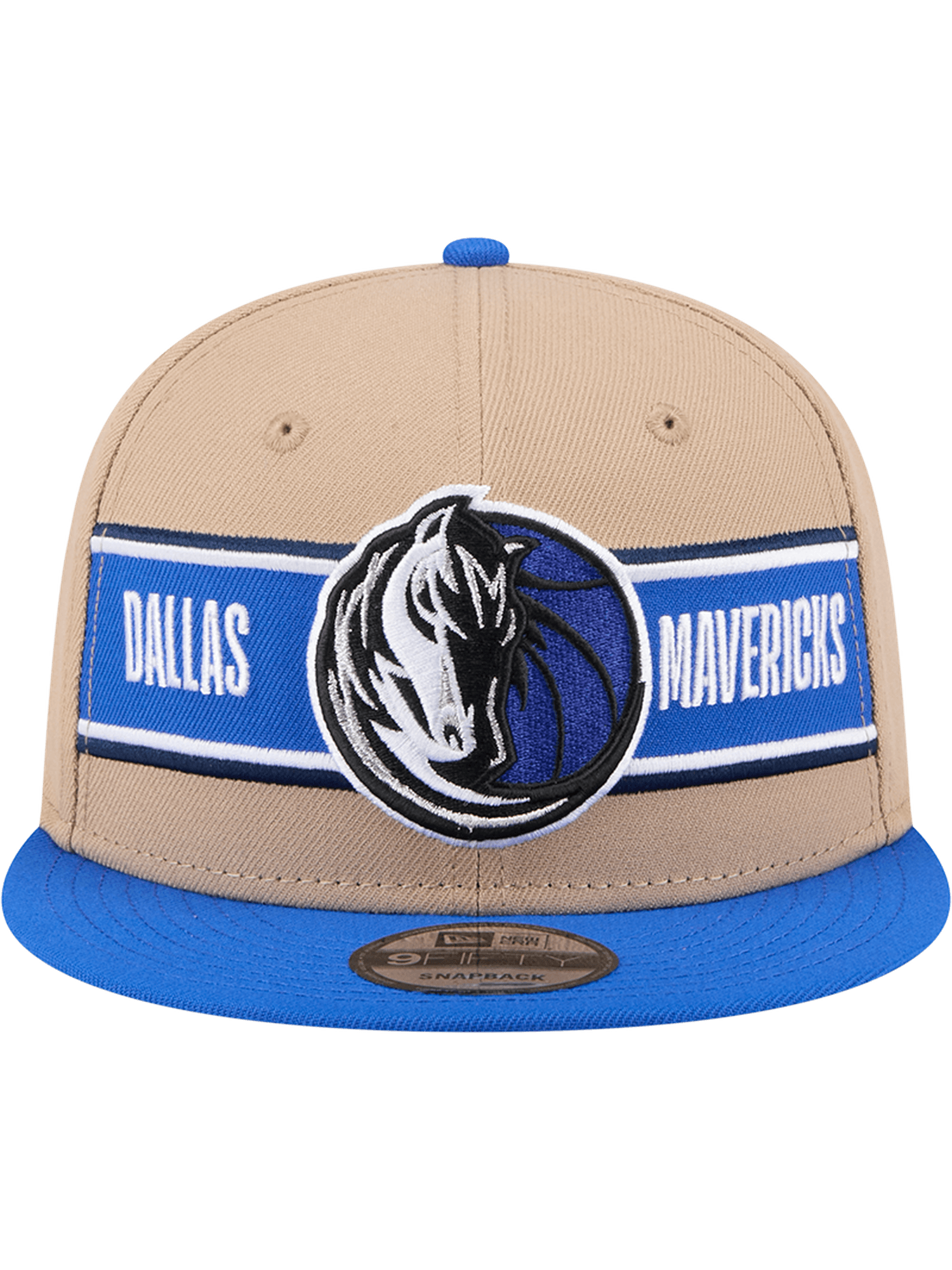 Dallas Mavericks New Era NBA 24 Draft 9FIFTY Snapback Hat - Tan