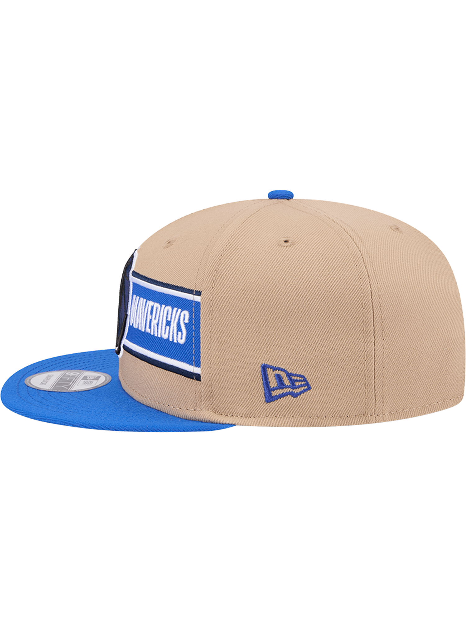 Dallas Mavericks New Era NBA 24 Draft 9FIFTY Snapback Hat - Tan