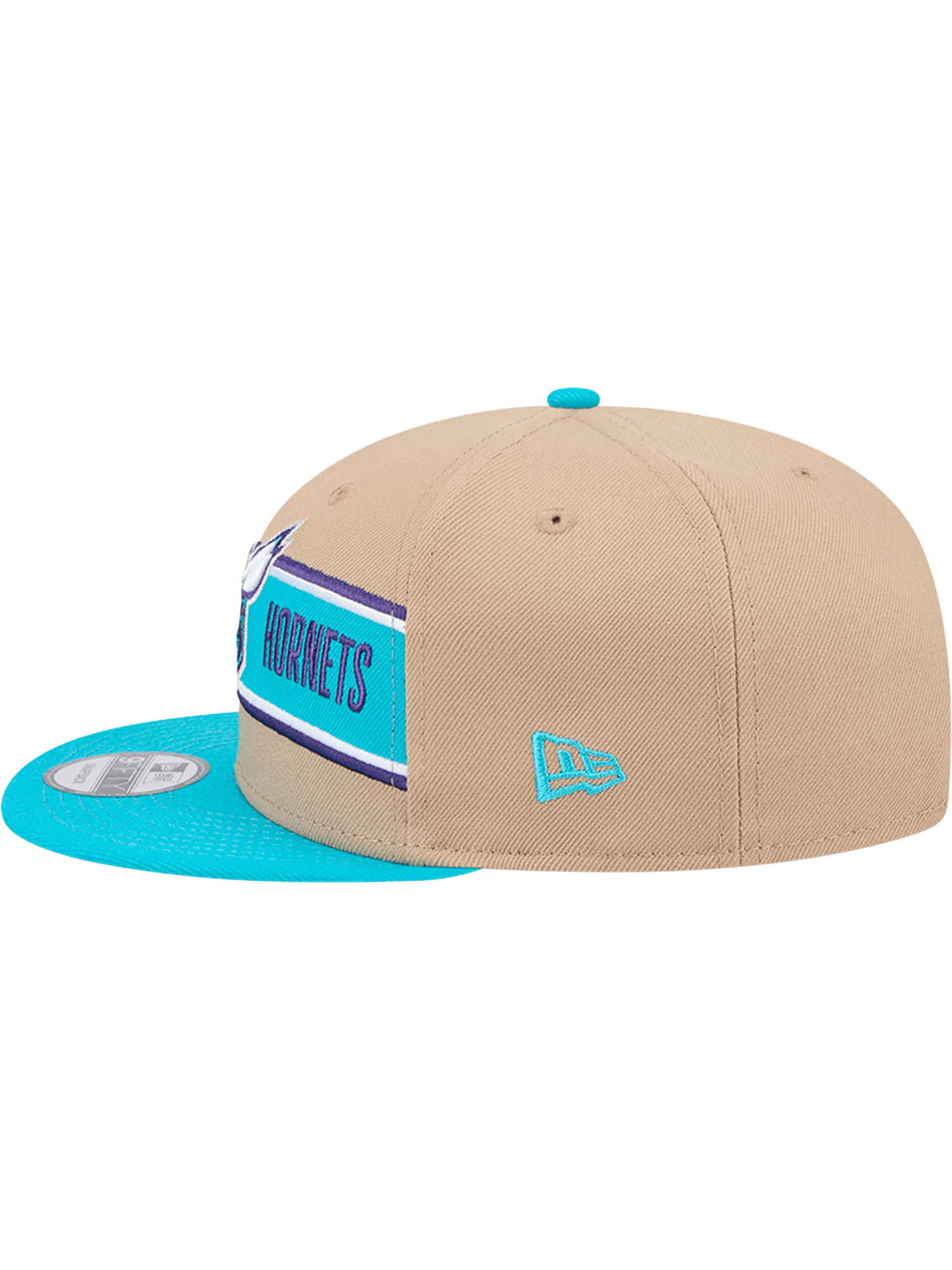 Charlotte Hornets New Era NBA 24 Draft 9FIFTY Snapback Hat - Tan