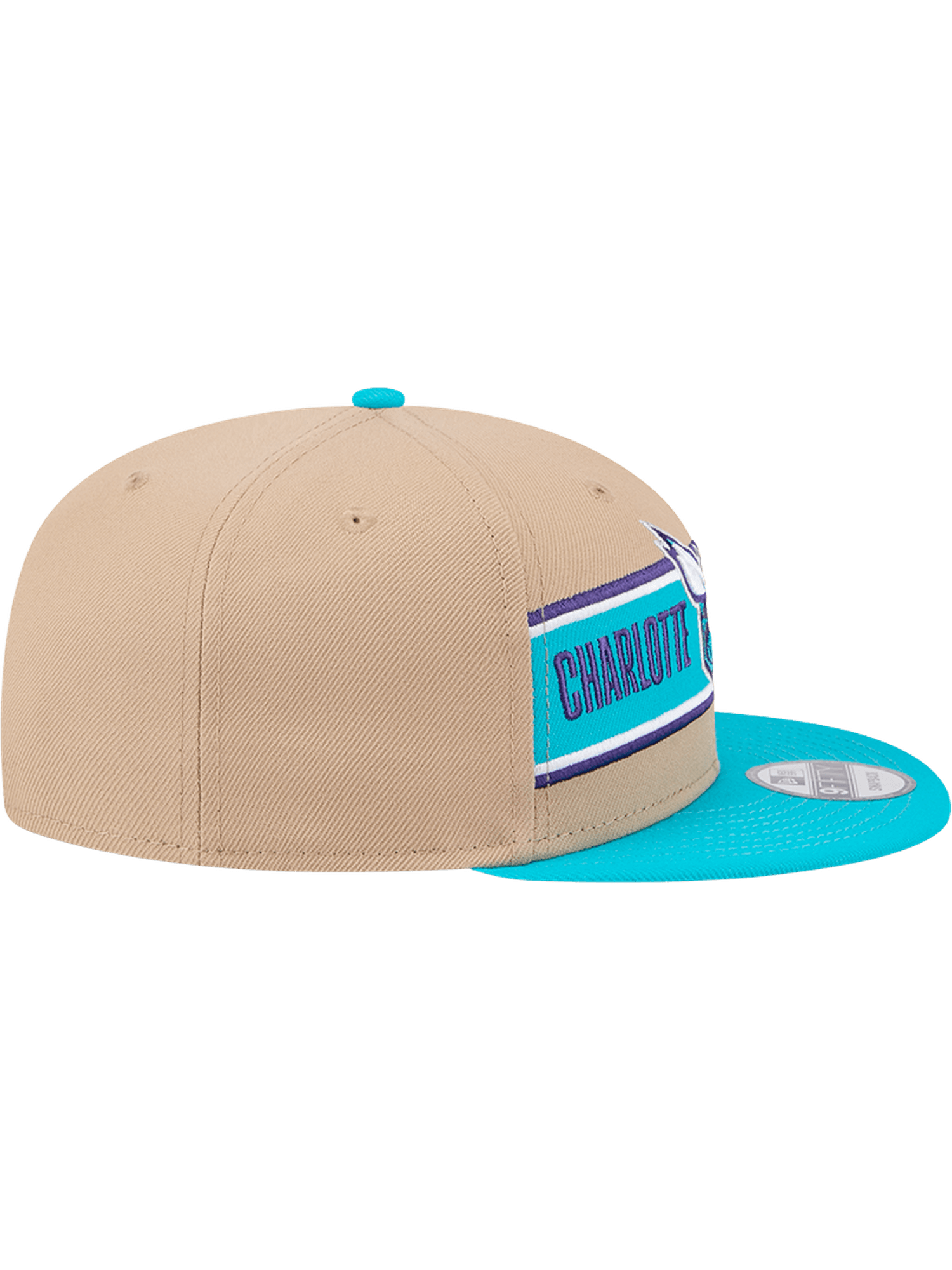 Charlotte Hornets New Era NBA 24 Draft 9FIFTY Snapback Hat - Tan