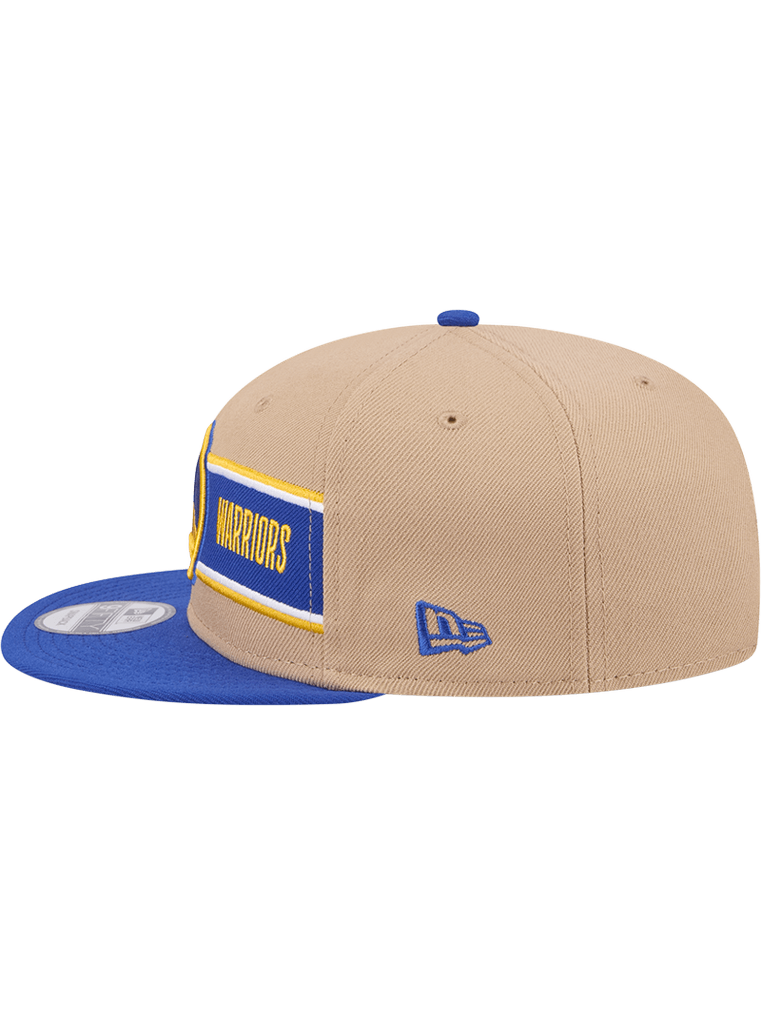 Golden State Warriors New Era NBA 24 Draft 9FIFTY Snapback Hat - Tan