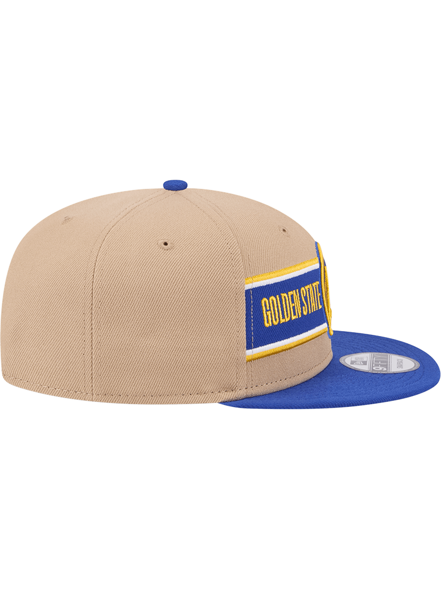 Golden State Warriors New Era NBA 24 Draft 9FIFTY Snapback Hat - Tan