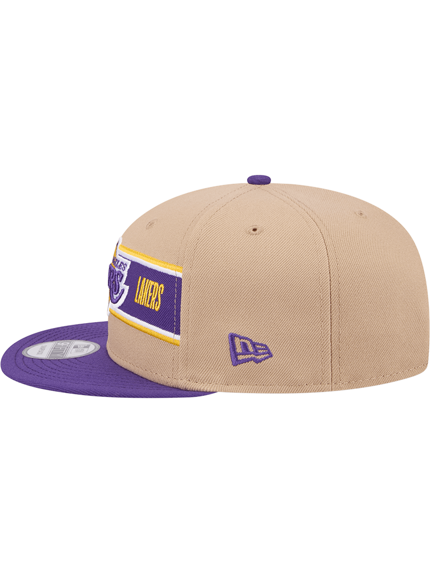 Los Angeles Lakers New Era NBA 24 Draft 9FIFTY Snapback Hat - Tan