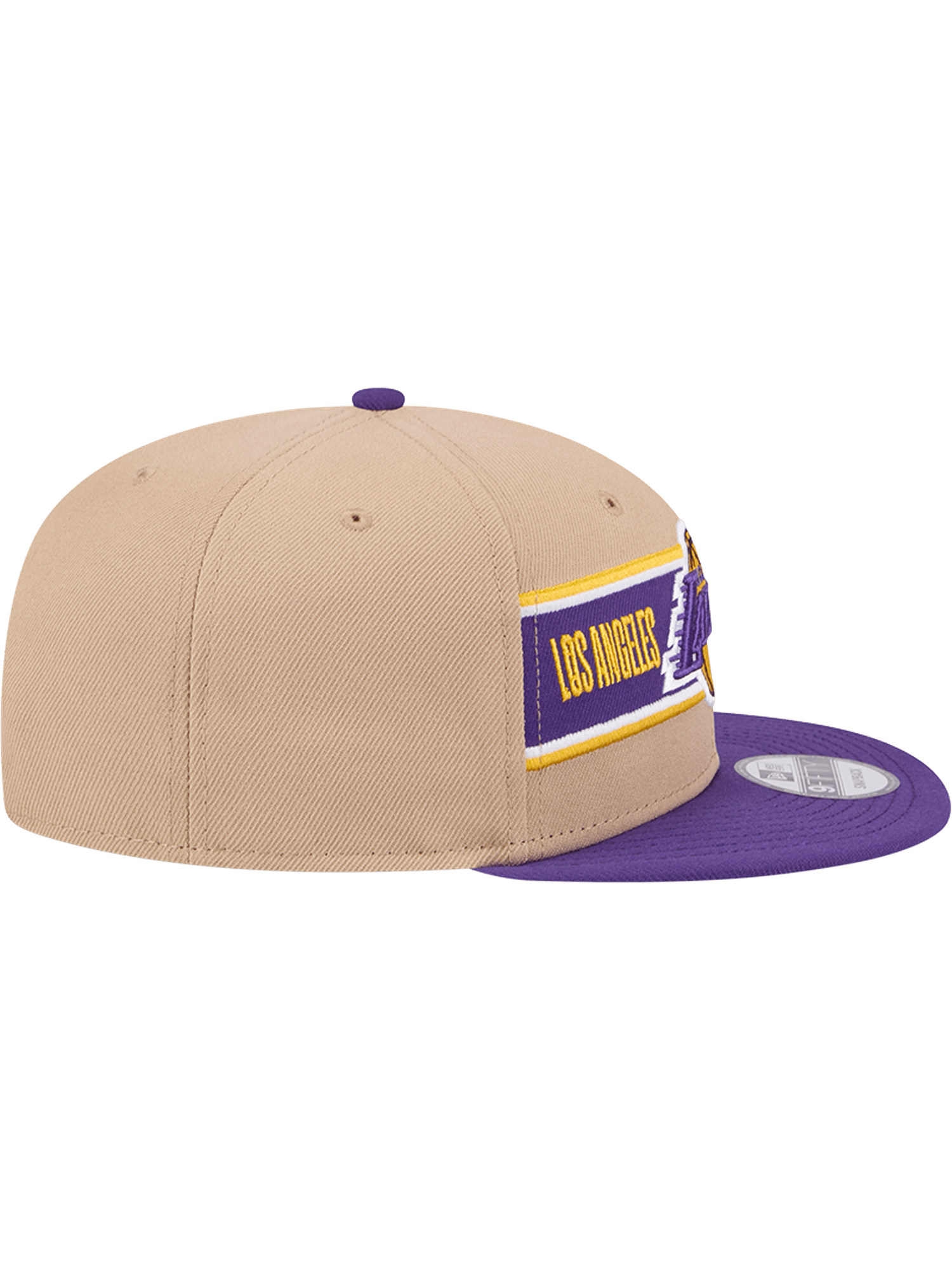 Los Angeles Lakers New Era NBA 24 Draft 9FIFTY Snapback Hat - Tan