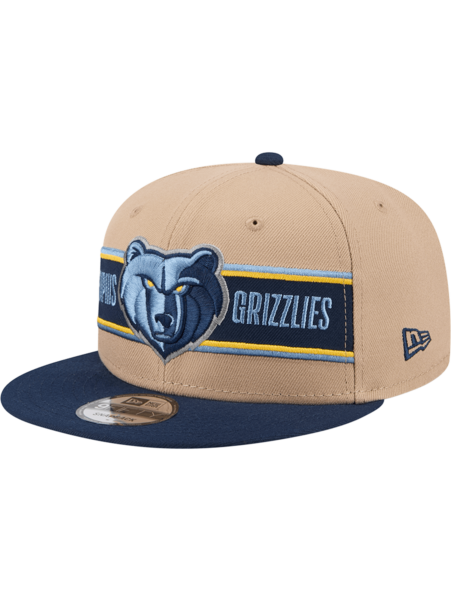 Memphis Grizzlies New Era NBA 24 Draft 9FIFTY Snapback Hat - Tan