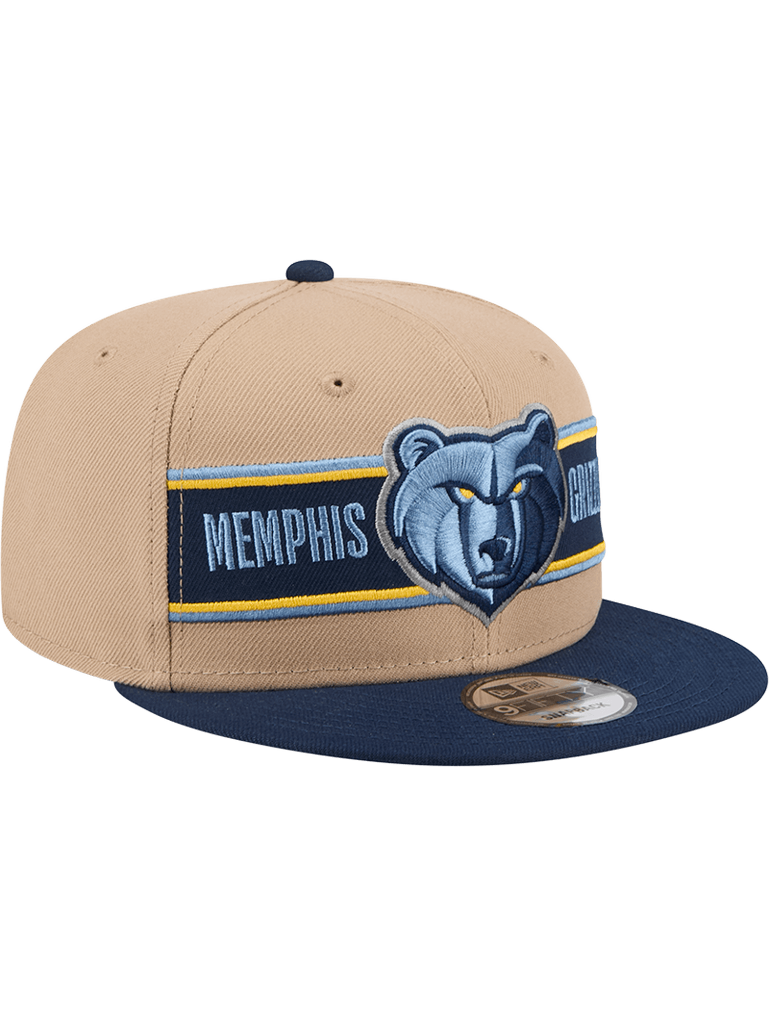 Memphis Grizzlies New Era NBA 24 Draft 9FIFTY Snapback Hat - Tan