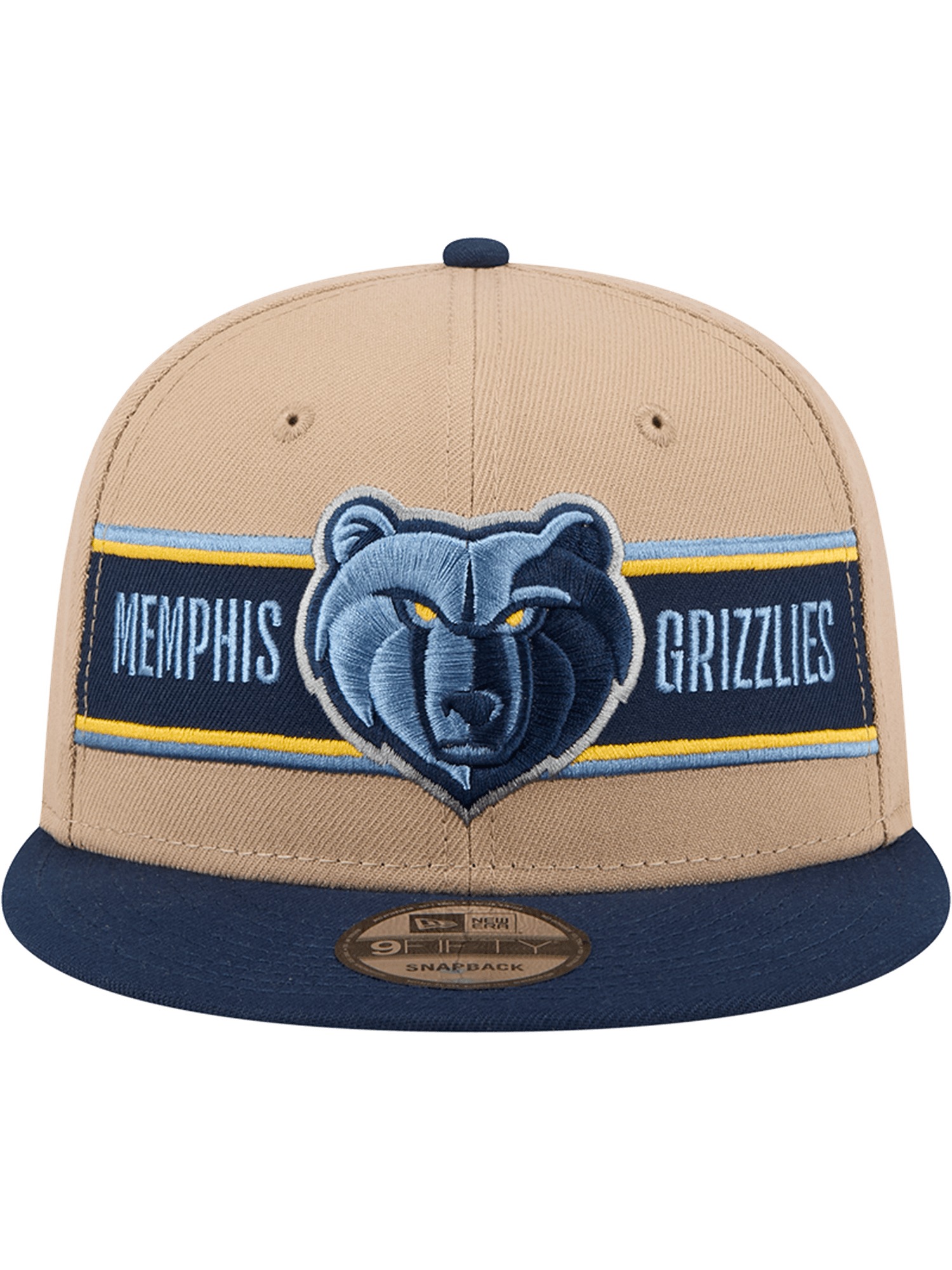 Memphis Grizzlies New Era NBA 24 Draft 9FIFTY Snapback Hat - Tan